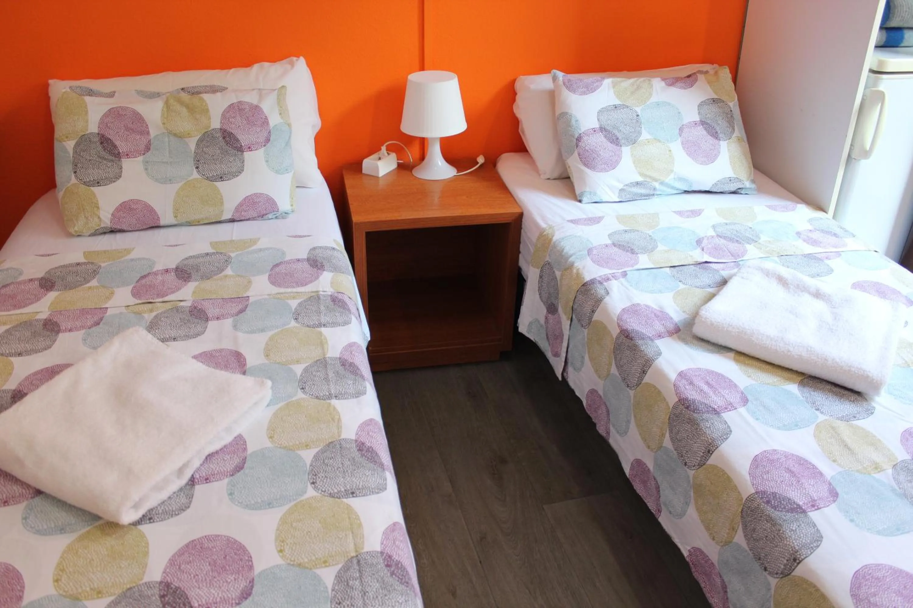 Balcony/Terrace, Bed in Pensión Arosa