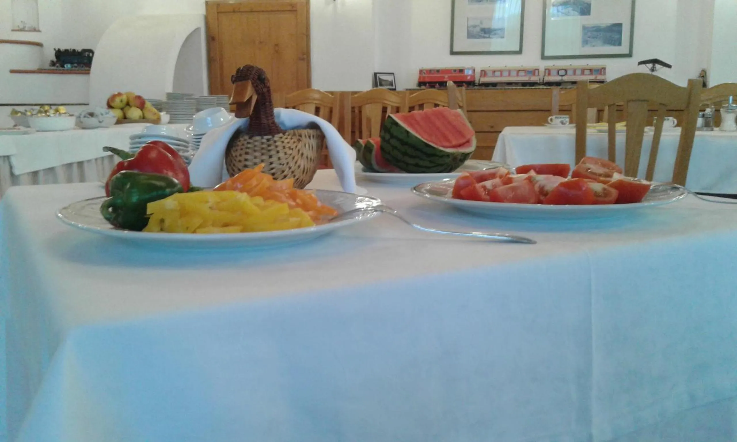 Continental breakfast in Hotel Restaurant Winterbach