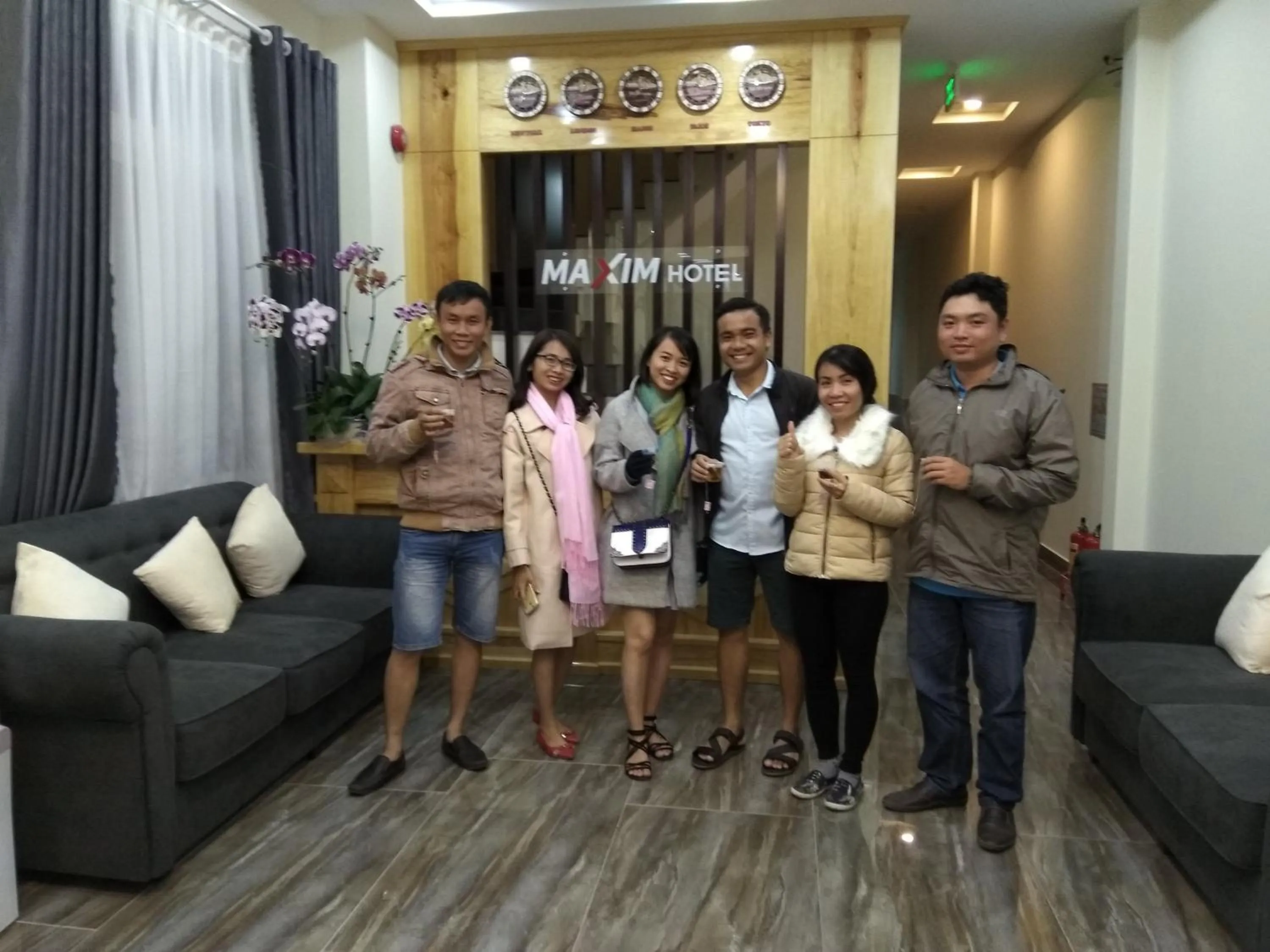 People in Maxim Hotel