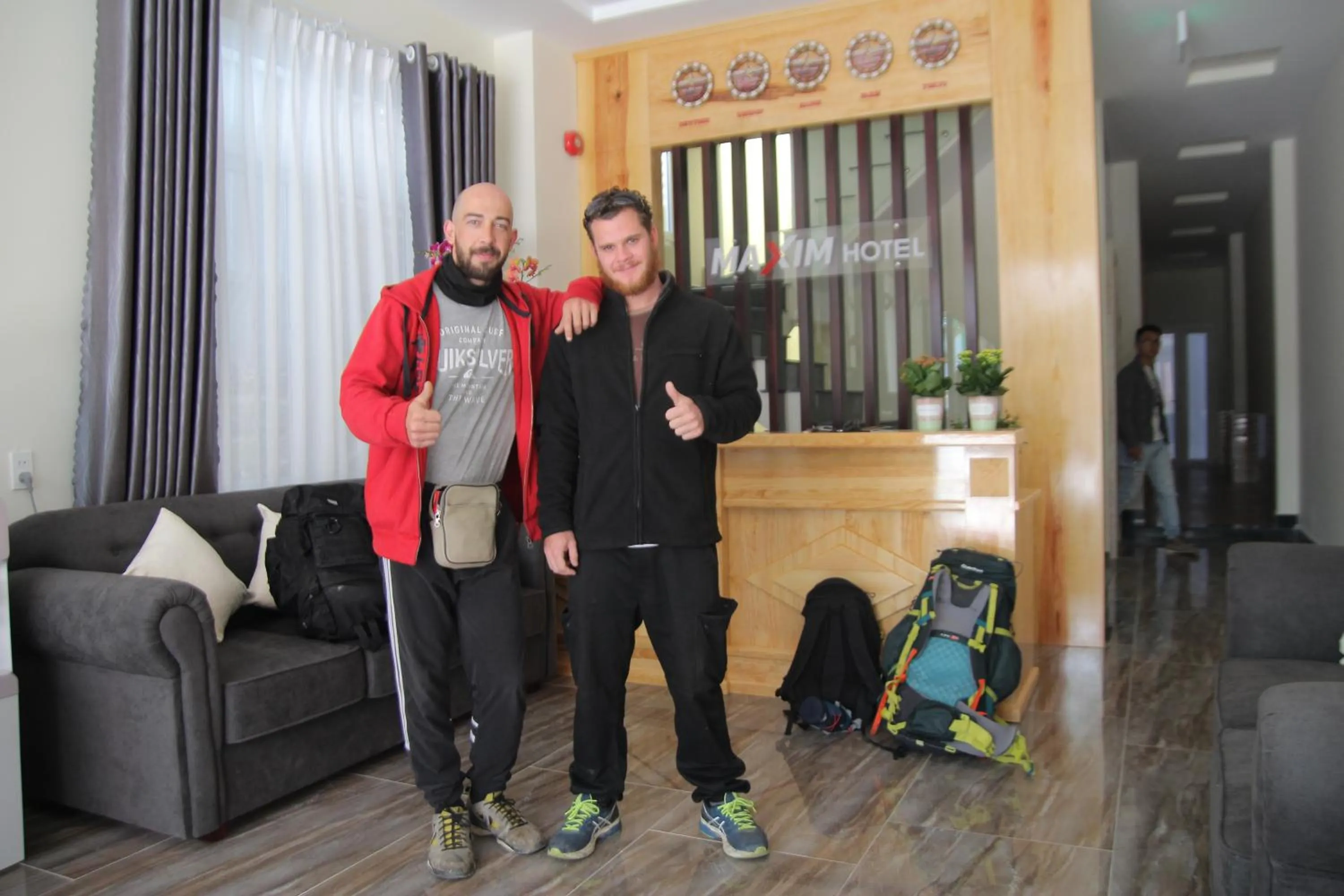 People in Maxim Hotel