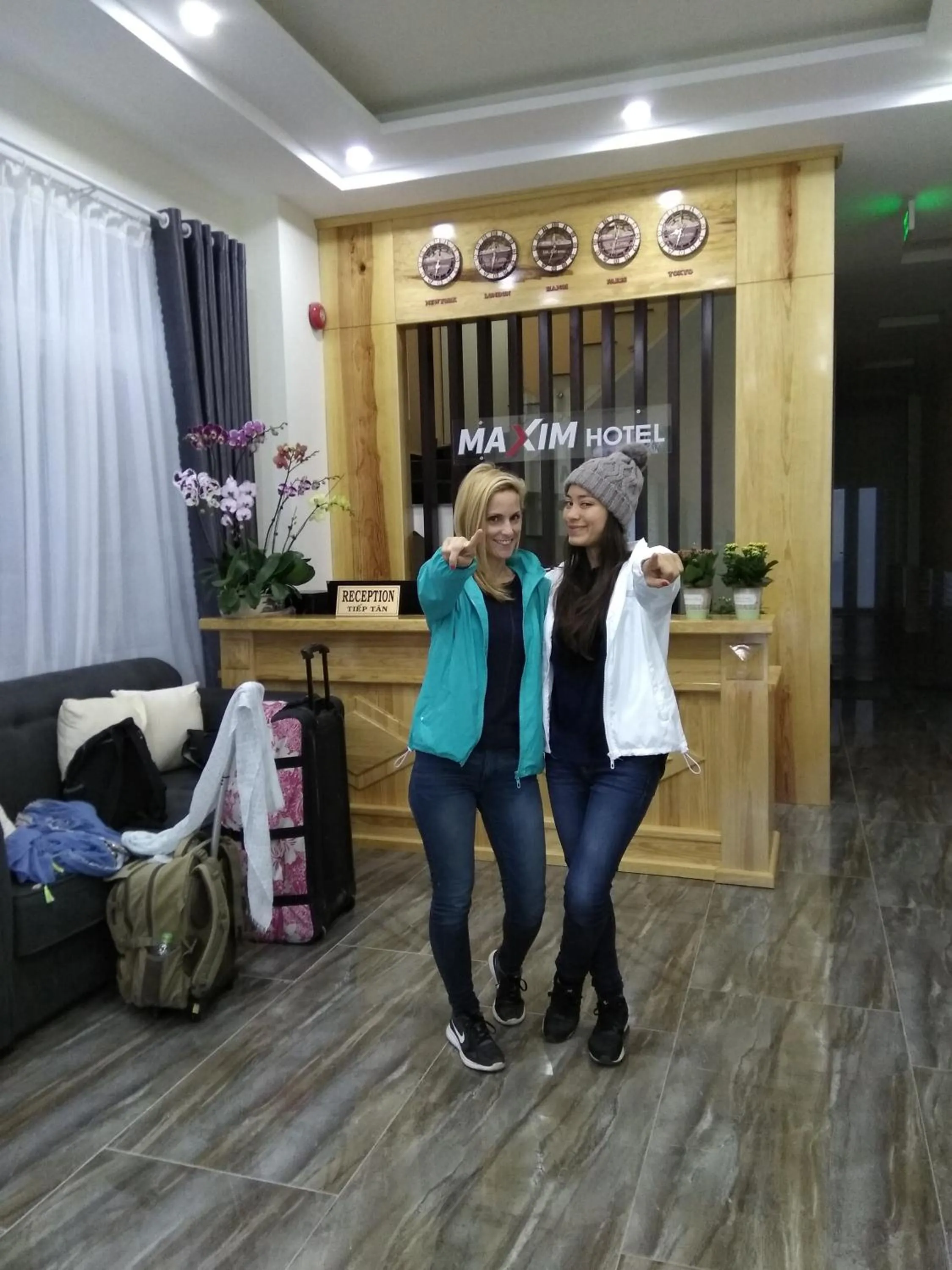 People in Maxim Hotel