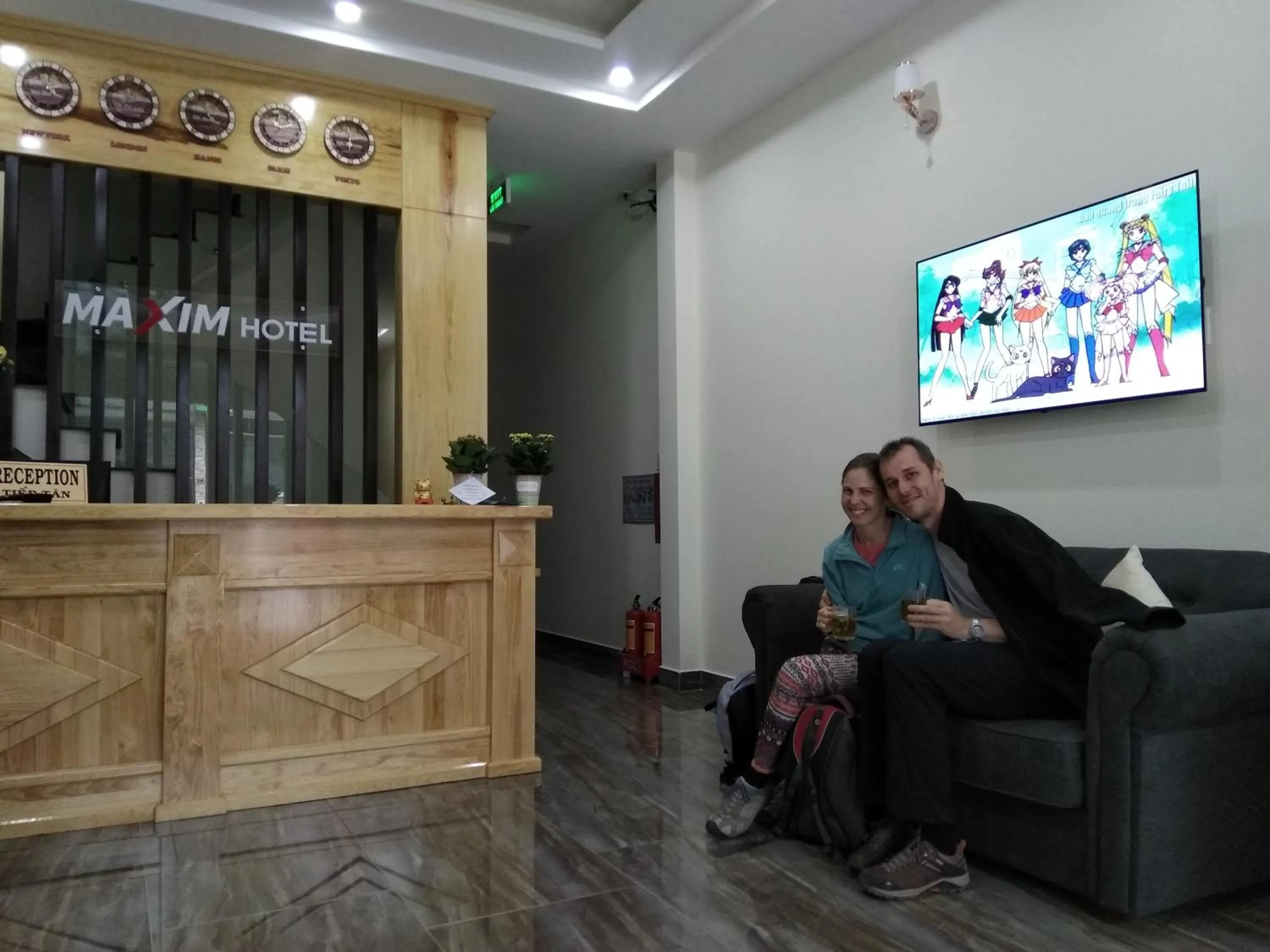 People in Maxim Hotel