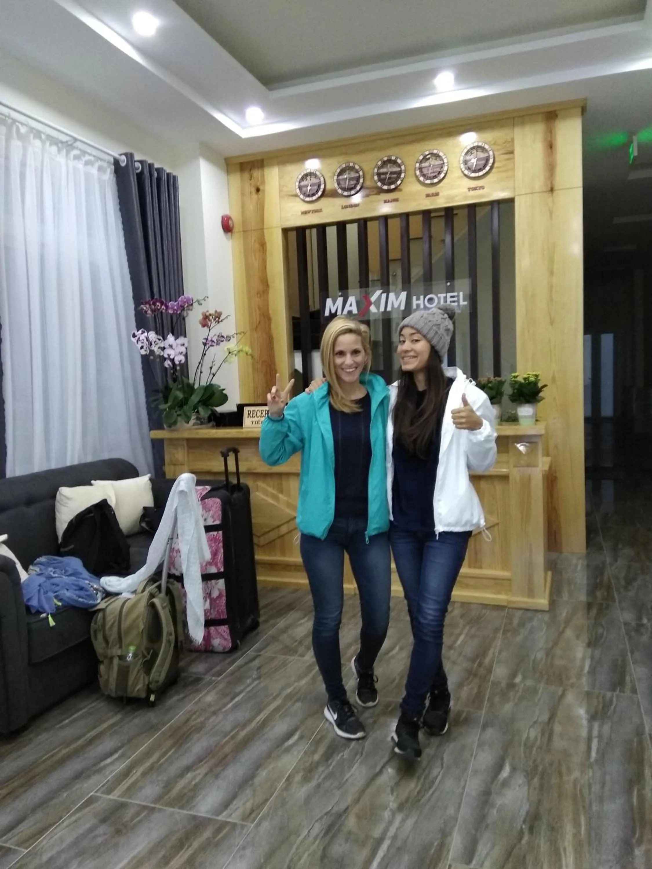 People in Maxim Hotel