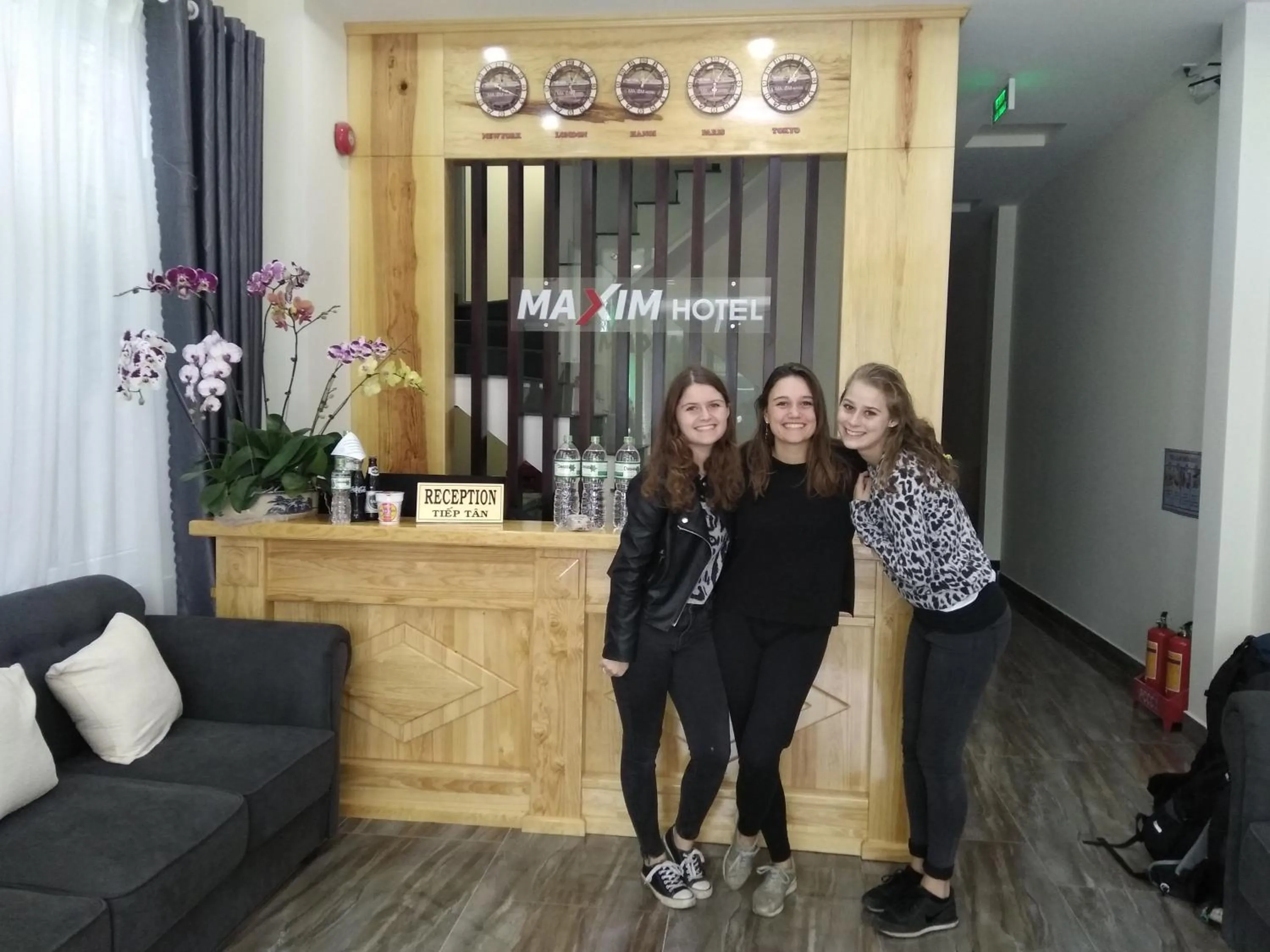 People in Maxim Hotel