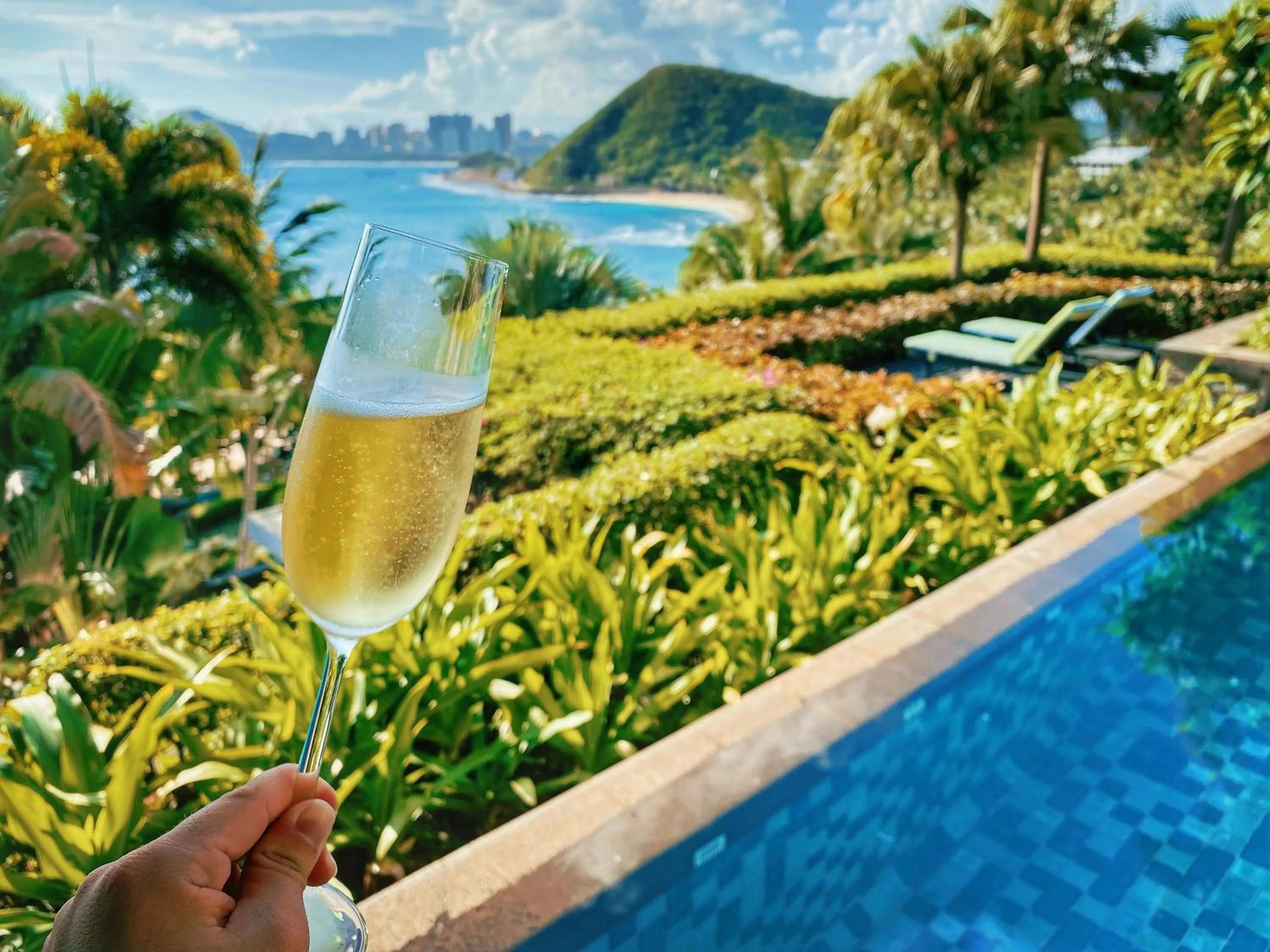 Sea view in Mandarin Oriental, Sanya