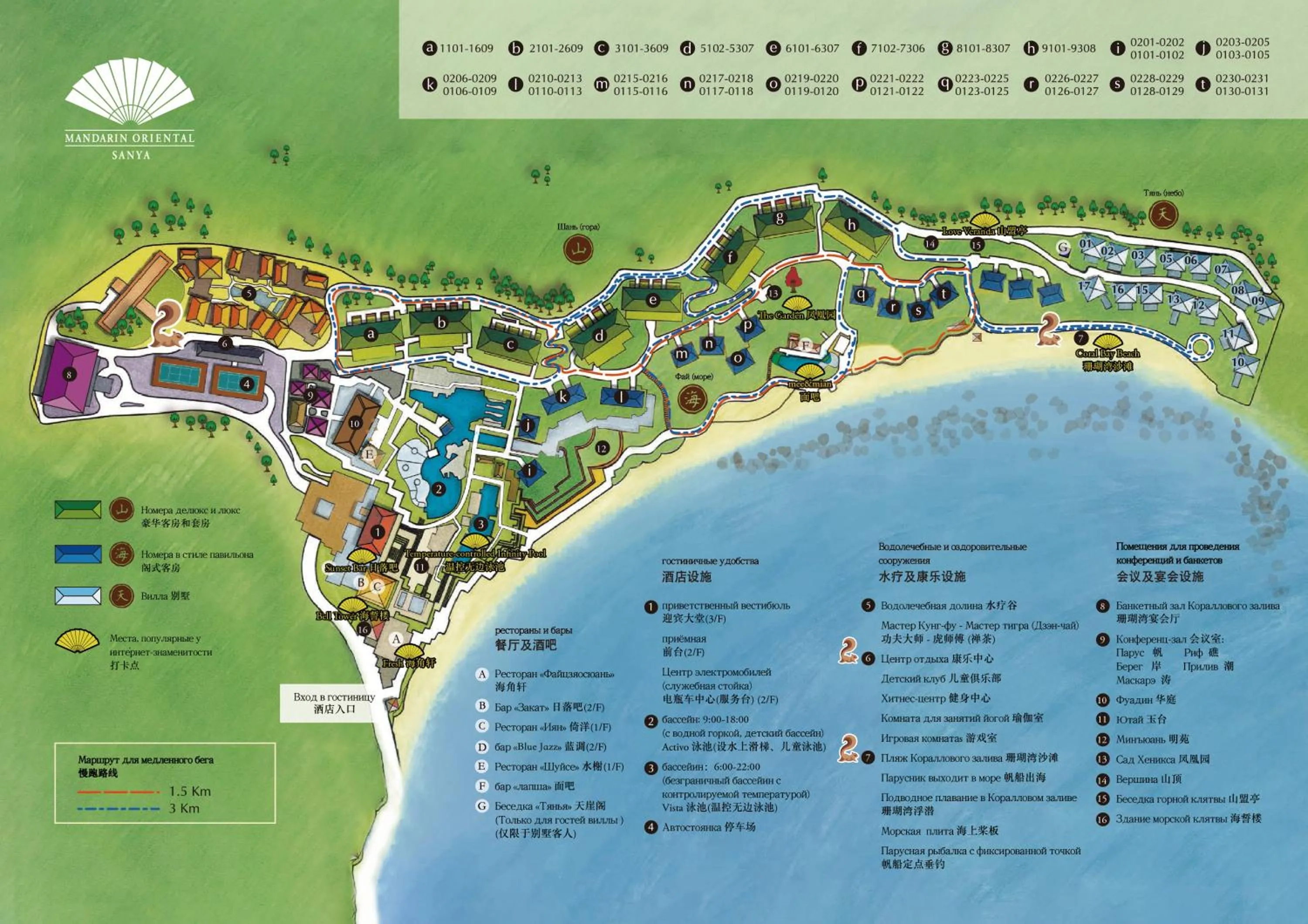 Property building in Mandarin Oriental, Sanya