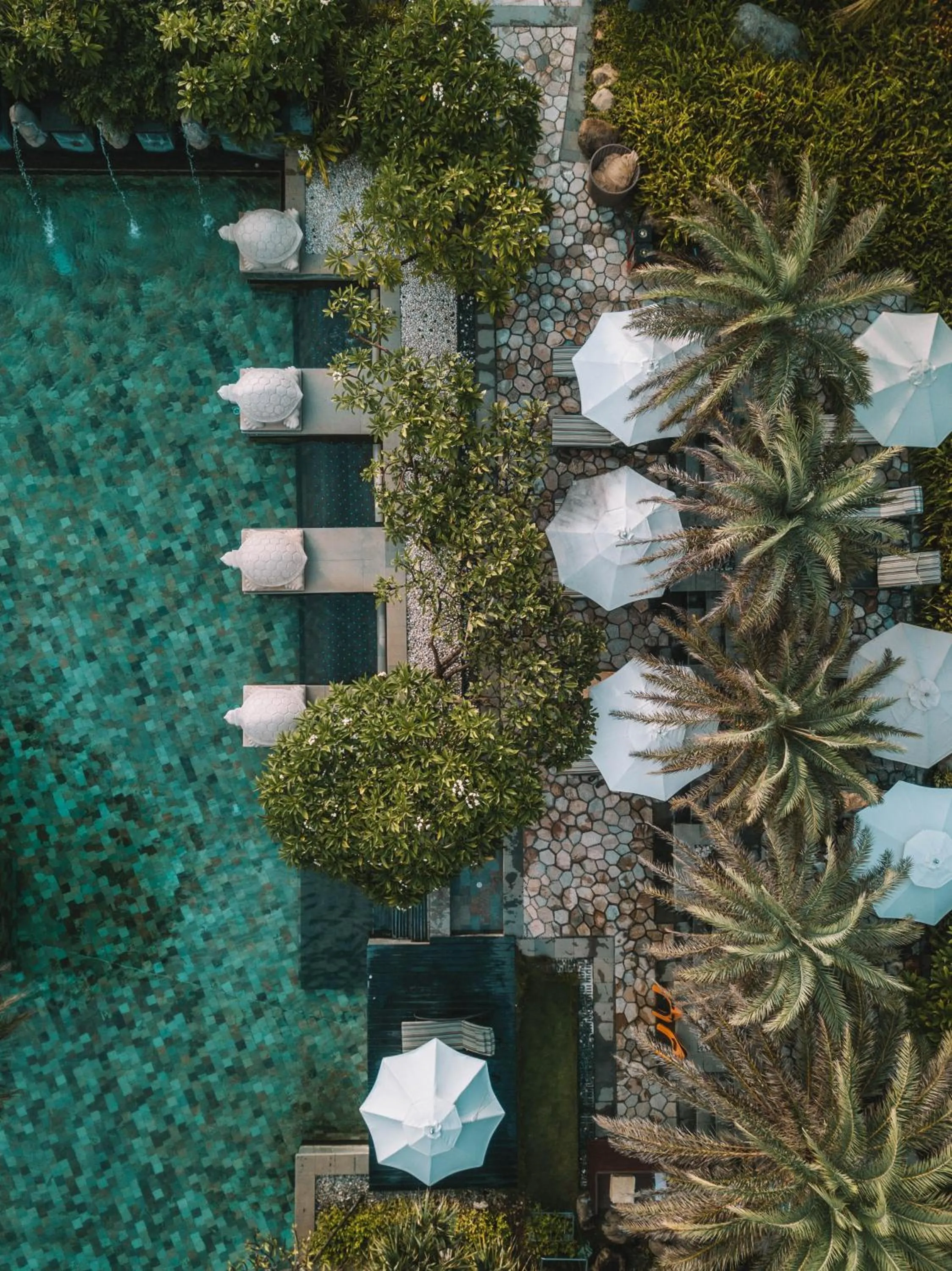 Garden view in Mandarin Oriental, Sanya