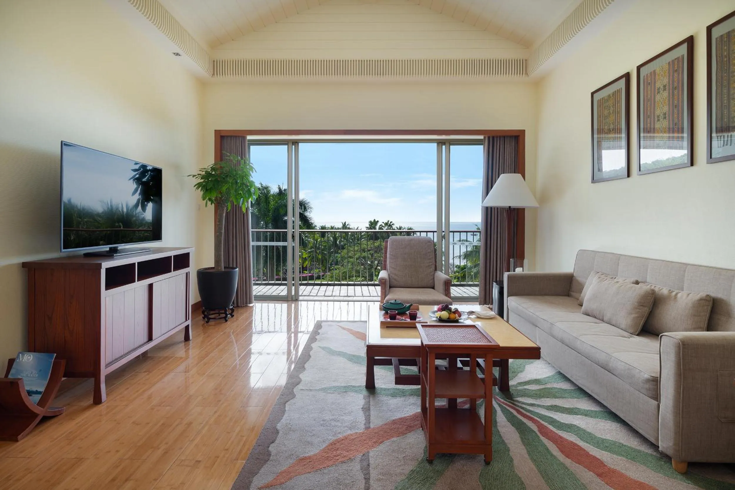 On site in Mandarin Oriental, Sanya