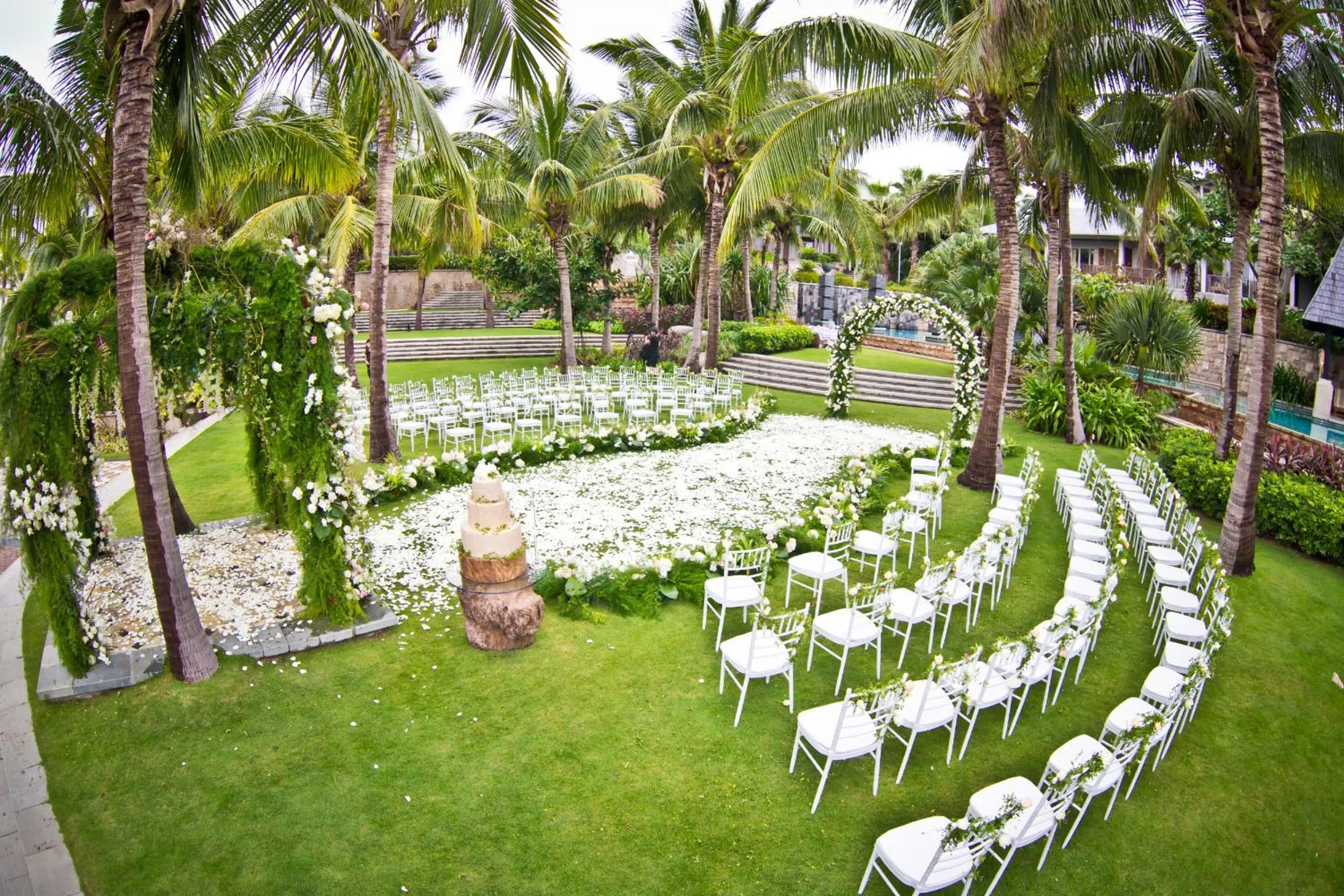 Garden in Mandarin Oriental, Sanya