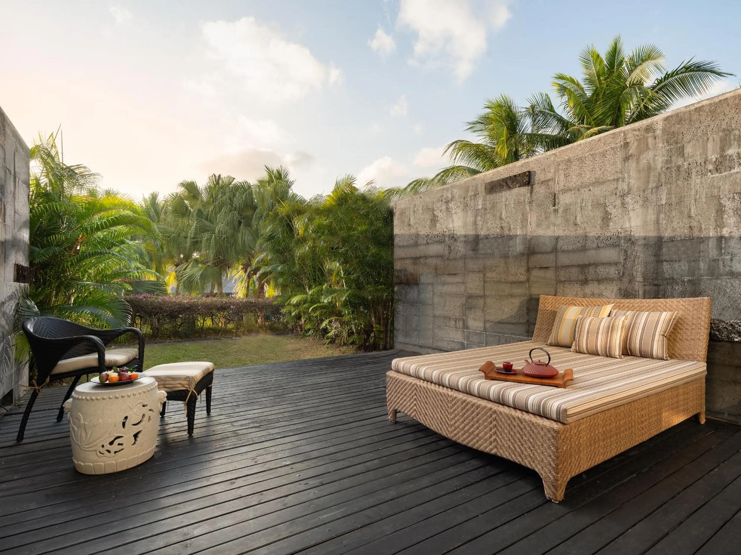 Garden in Mandarin Oriental, Sanya