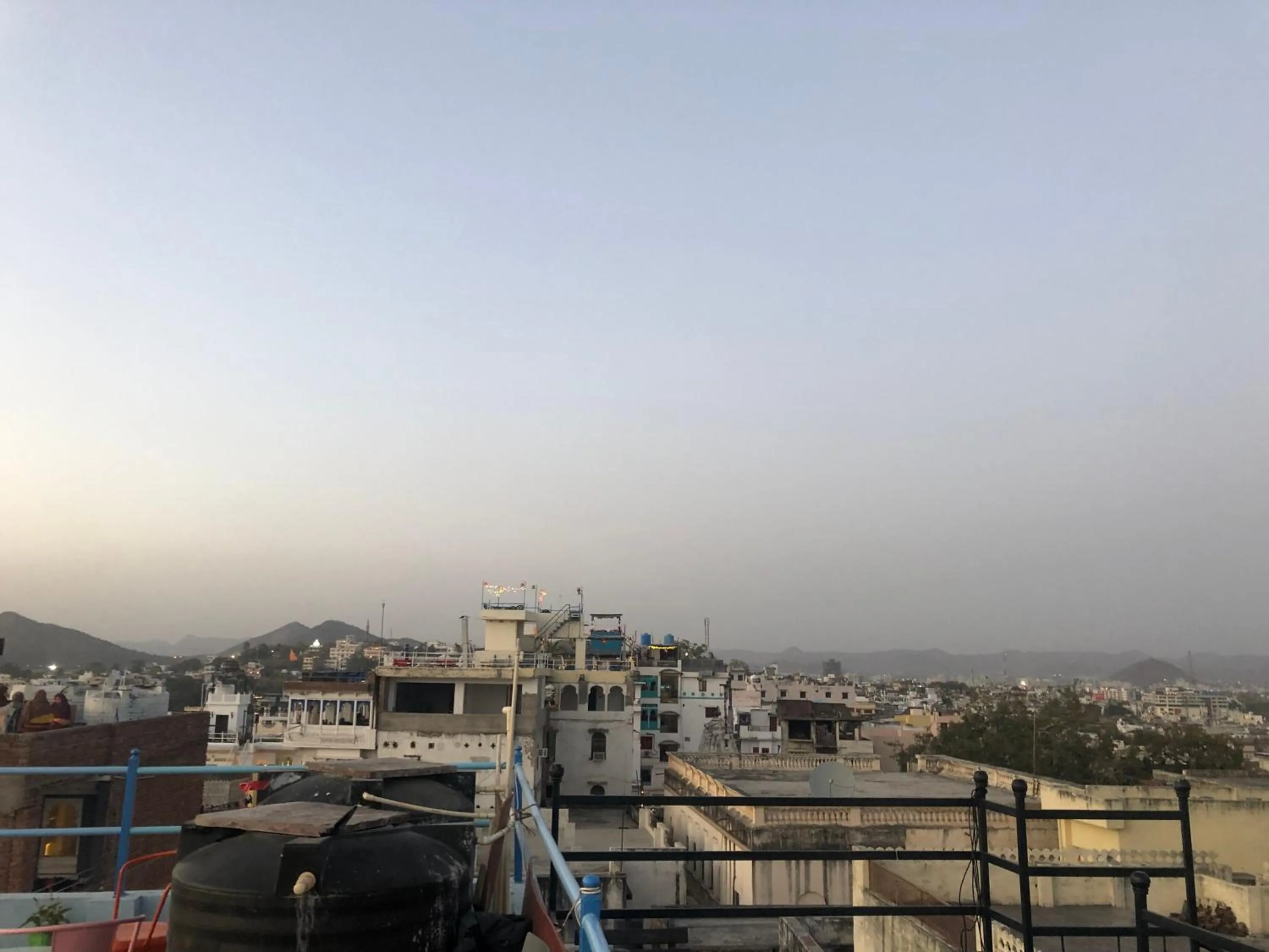 City view in Maa Ji House on Lake Pichola