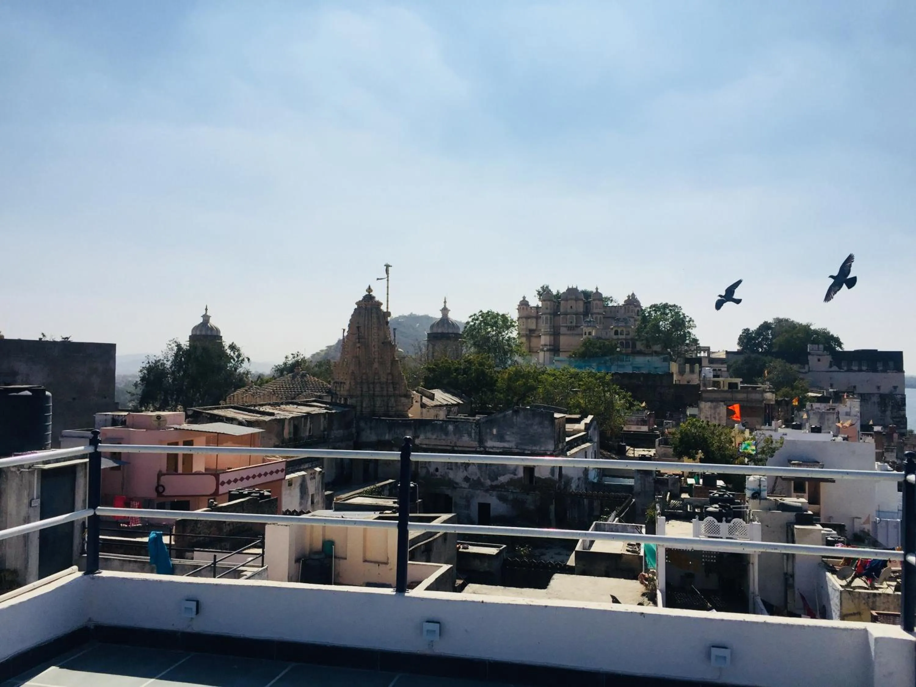 Balcony/Terrace in Maa Ji House on Lake Pichola