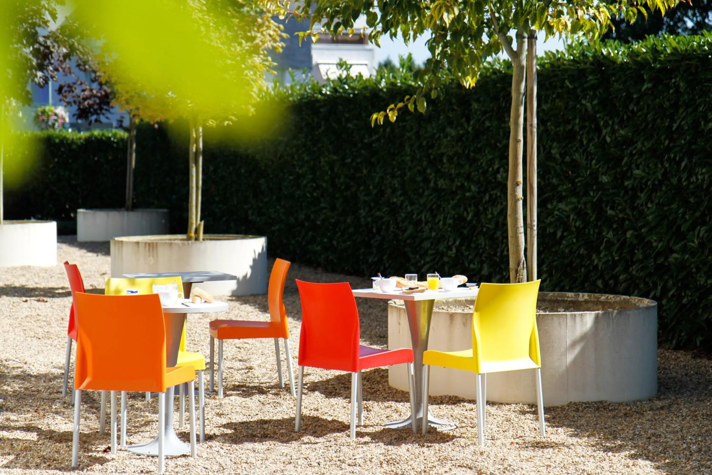 Garden in Premiere Classe Tours Sud - Chambray Lès Tours