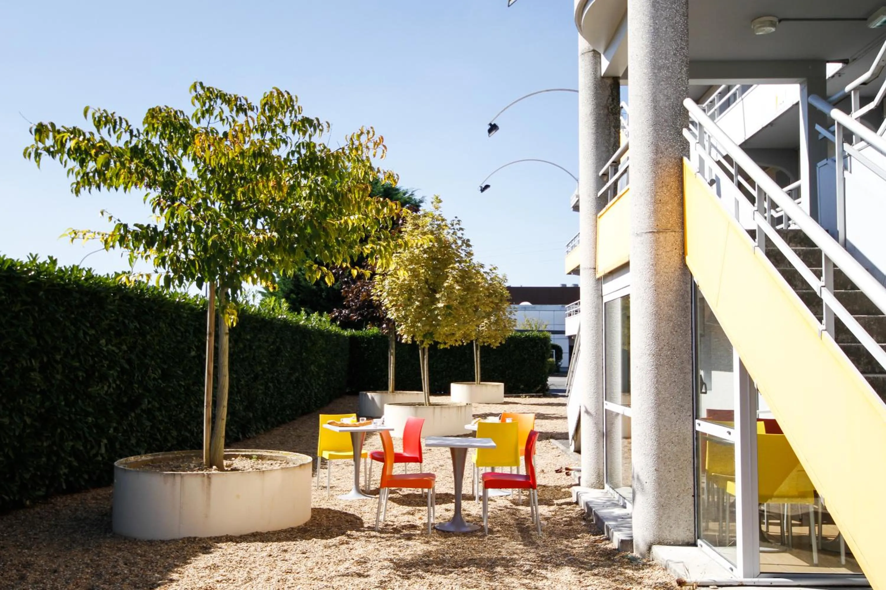 Balcony/Terrace in Premiere Classe Tours Sud - Chambray Lès Tours