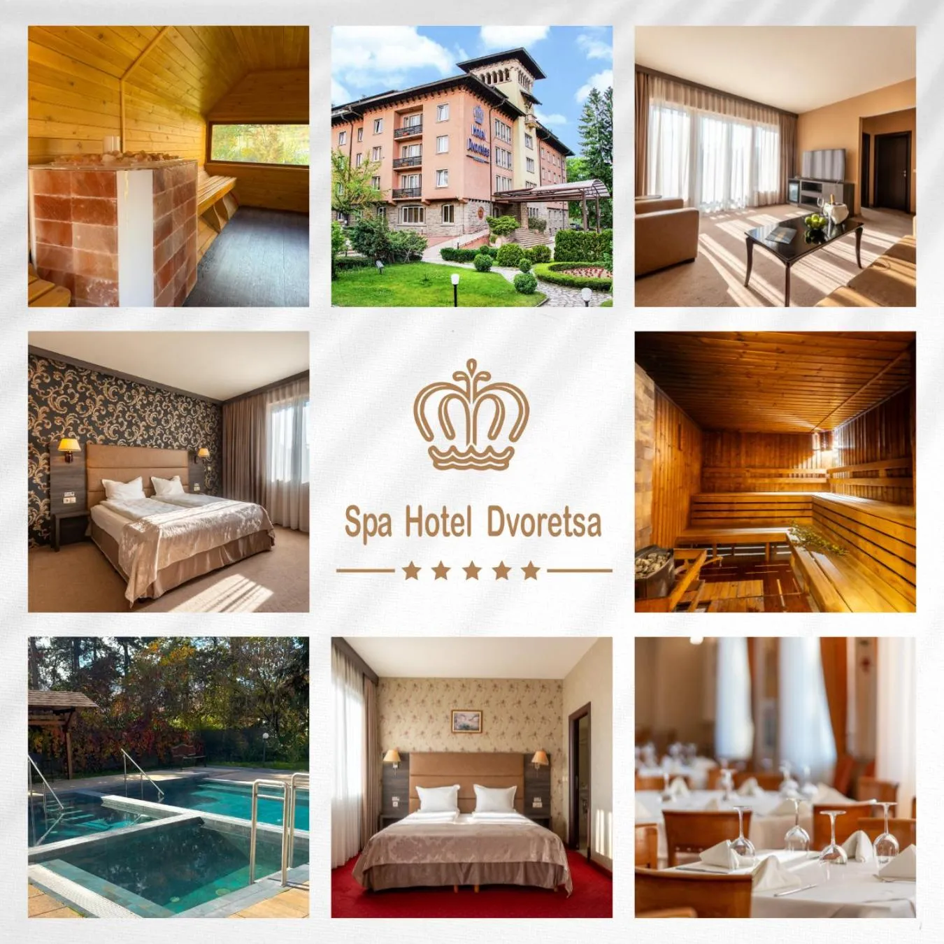 Property building, Bed in Spa Hotel Dvoretsa