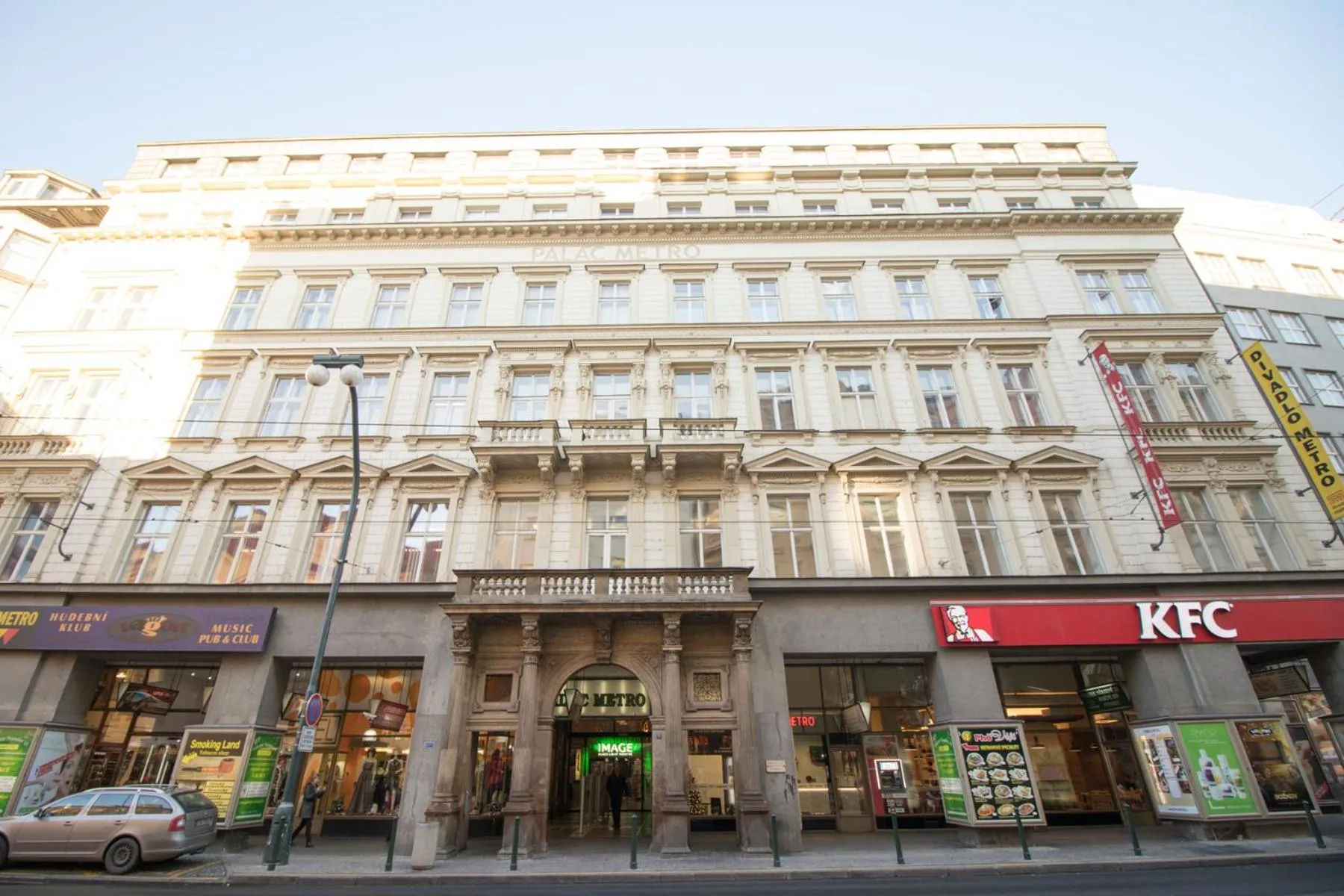 Property building in Narodni Stay