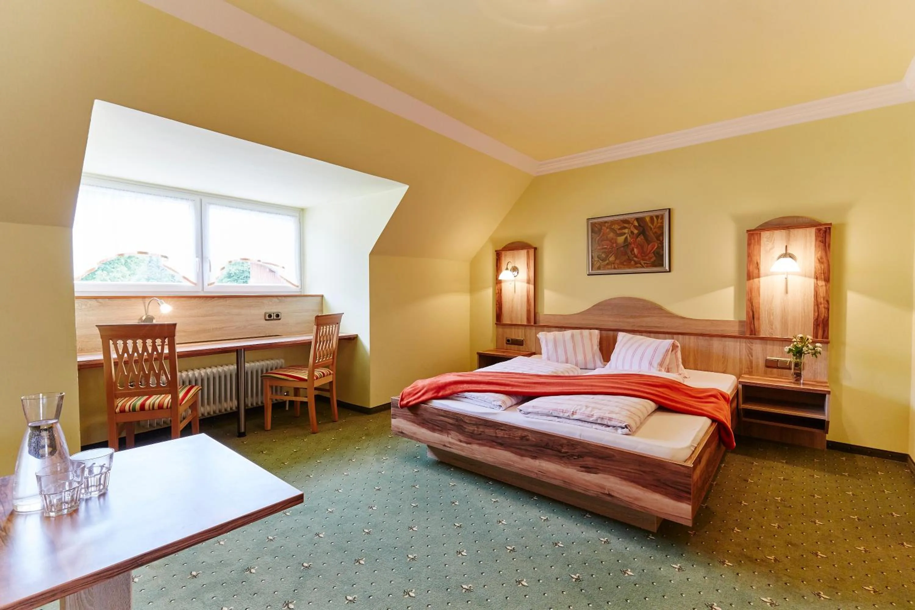 Photo of the whole room, Bed in Landhotel Zellerhof
