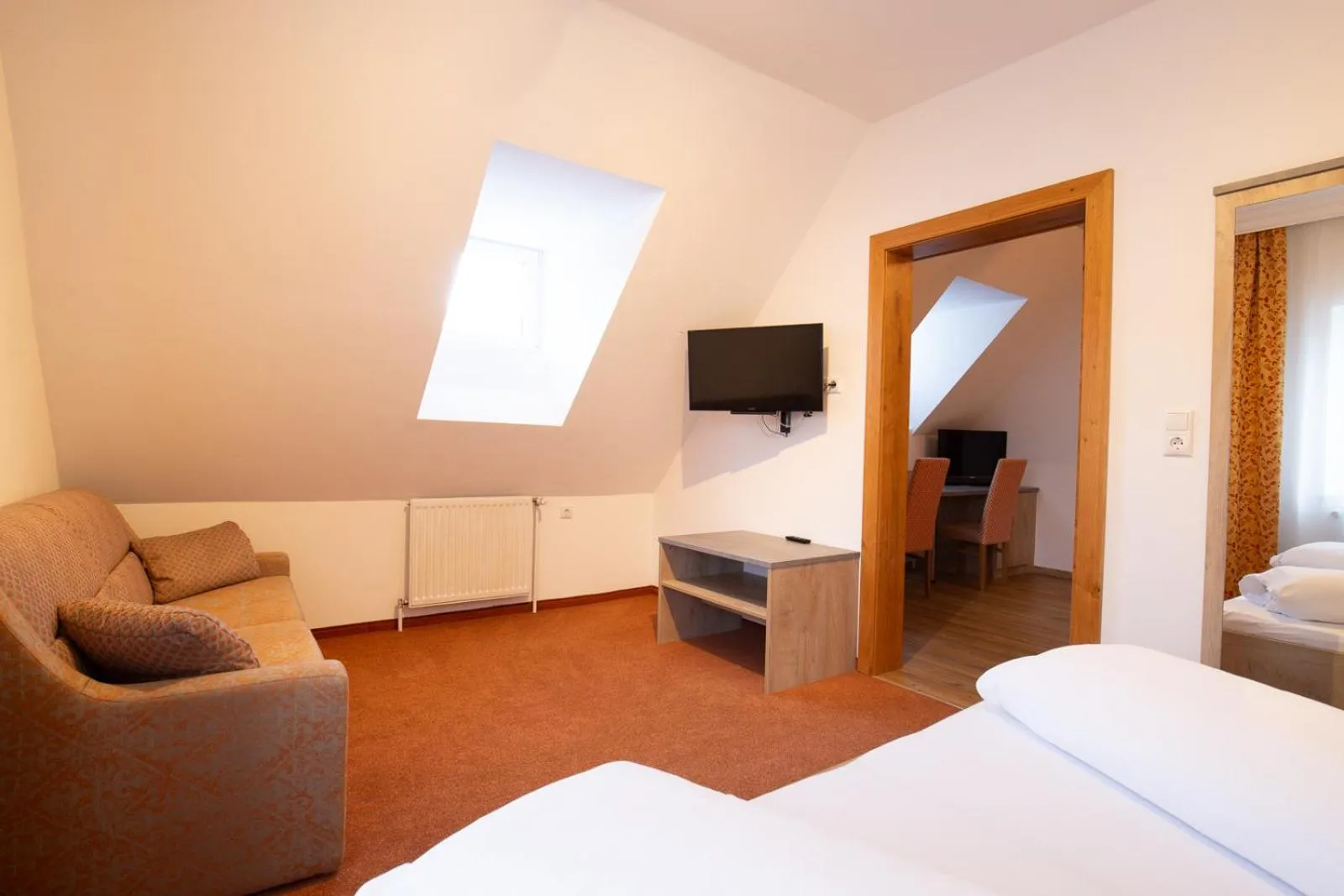 Photo of the whole room, Bed in Landhotel Zellerhof