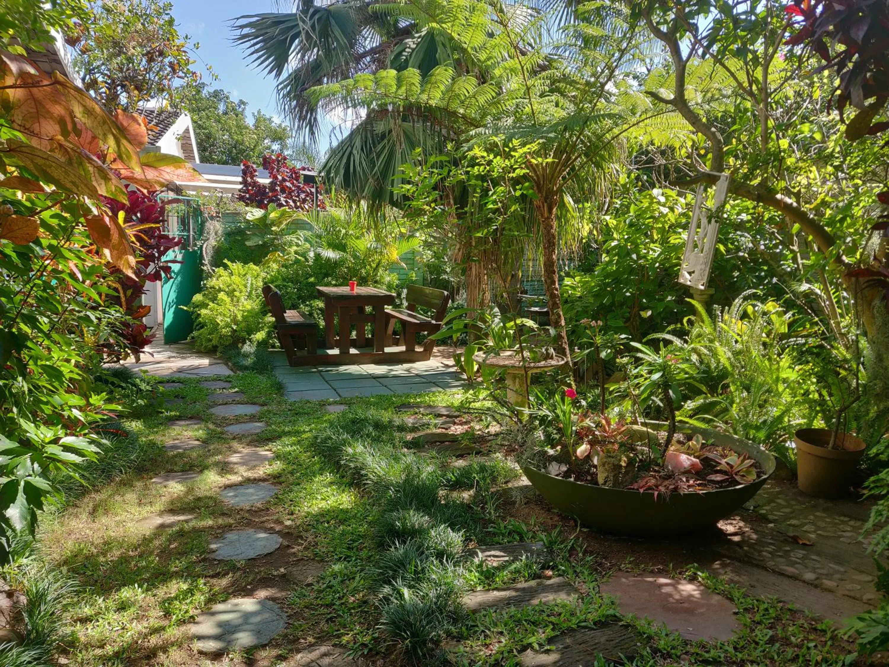 Garden in Jessica's Self-catering