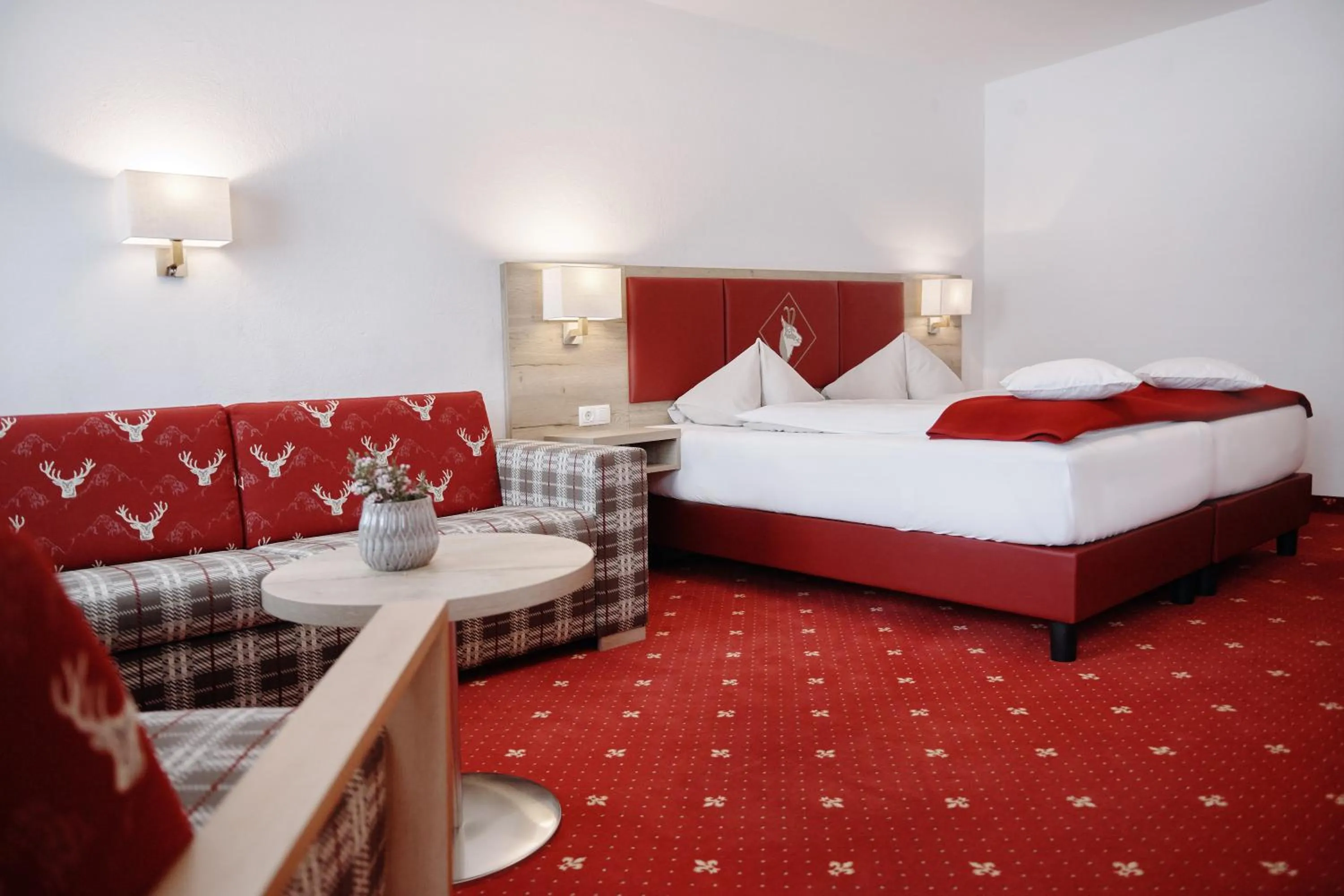 Bed in Hotel Kerschbaumer