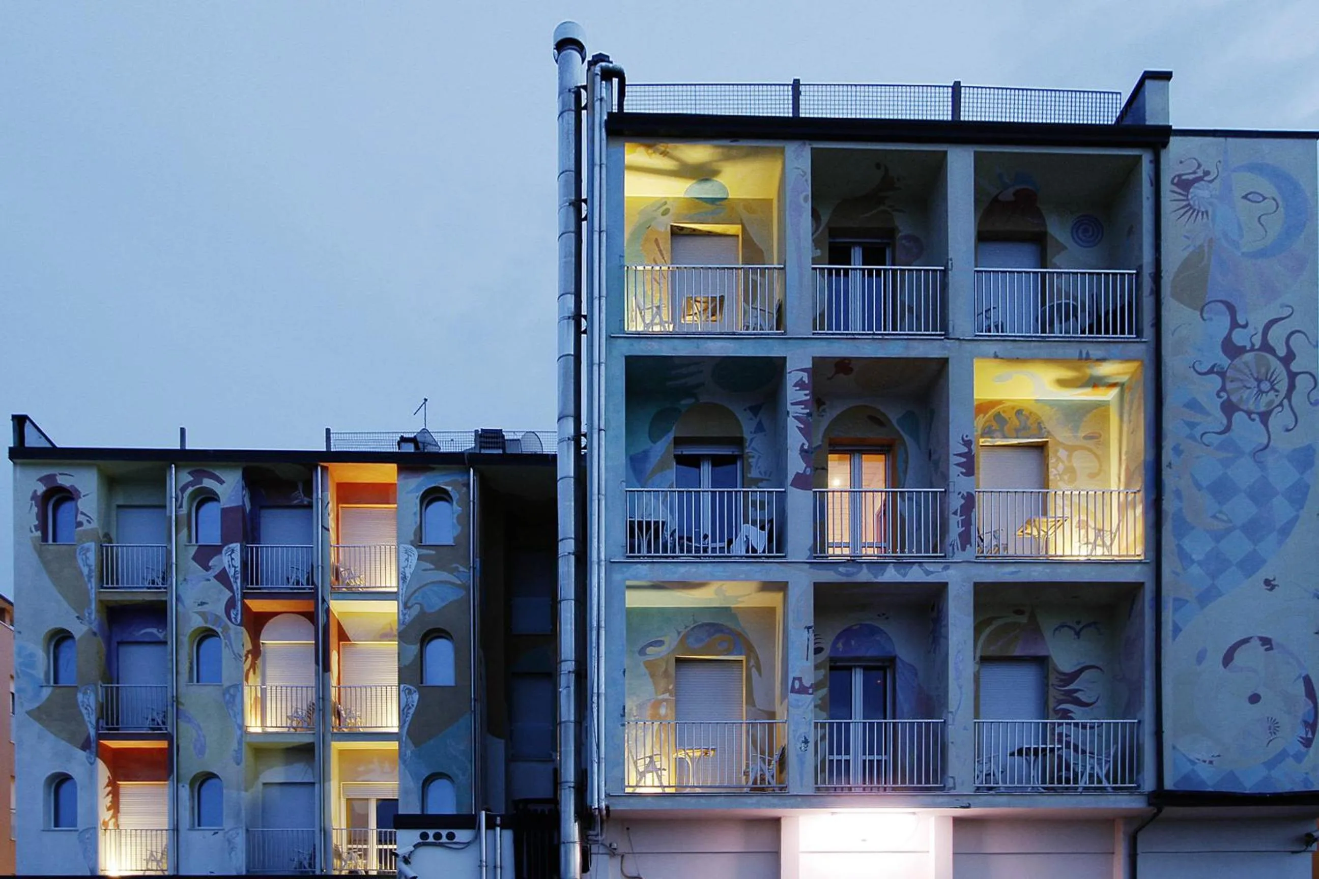 Facade/entrance in Hotel Stella Maris