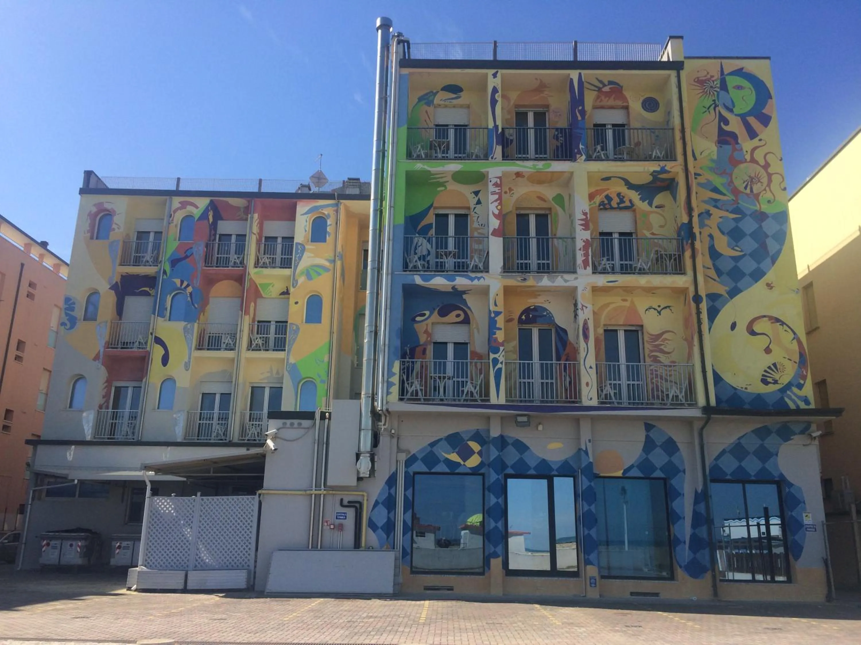 Property building in Hotel Stella Maris