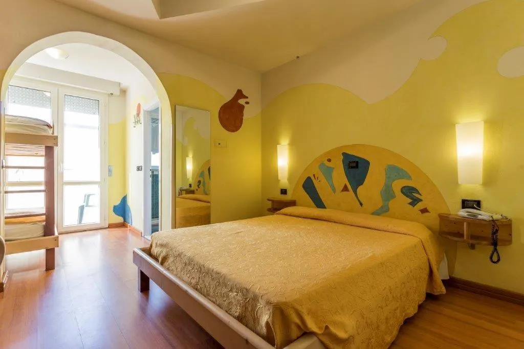 Bed in Hotel Stella Maris