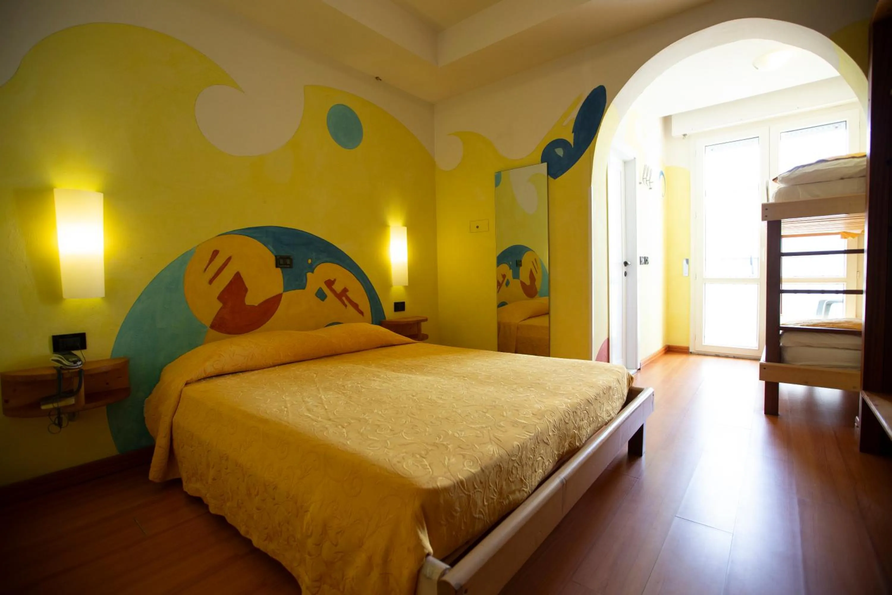 Bedroom, Bed in Hotel Stella Maris