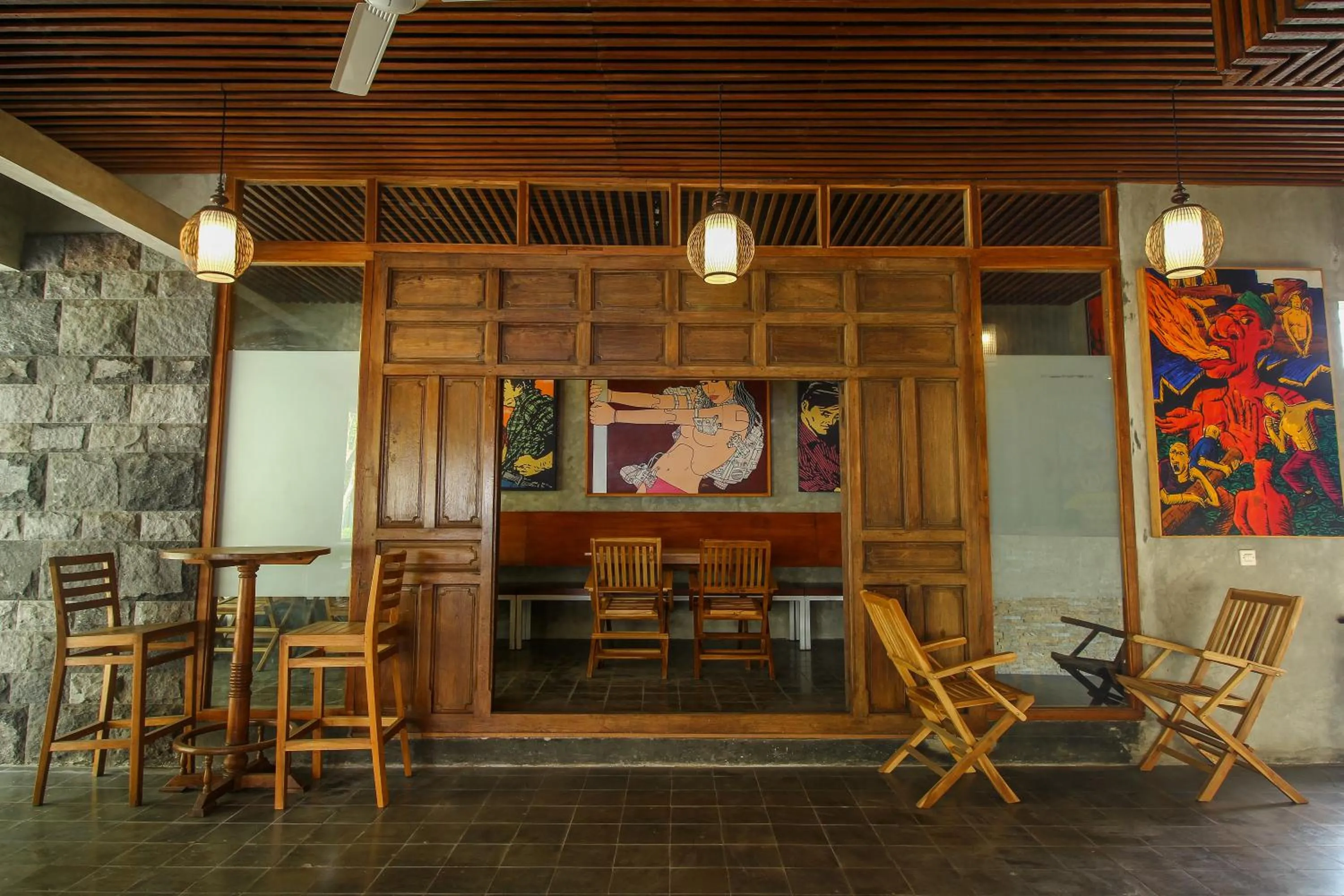 Restaurant/places to eat in Watu Agung Guest House