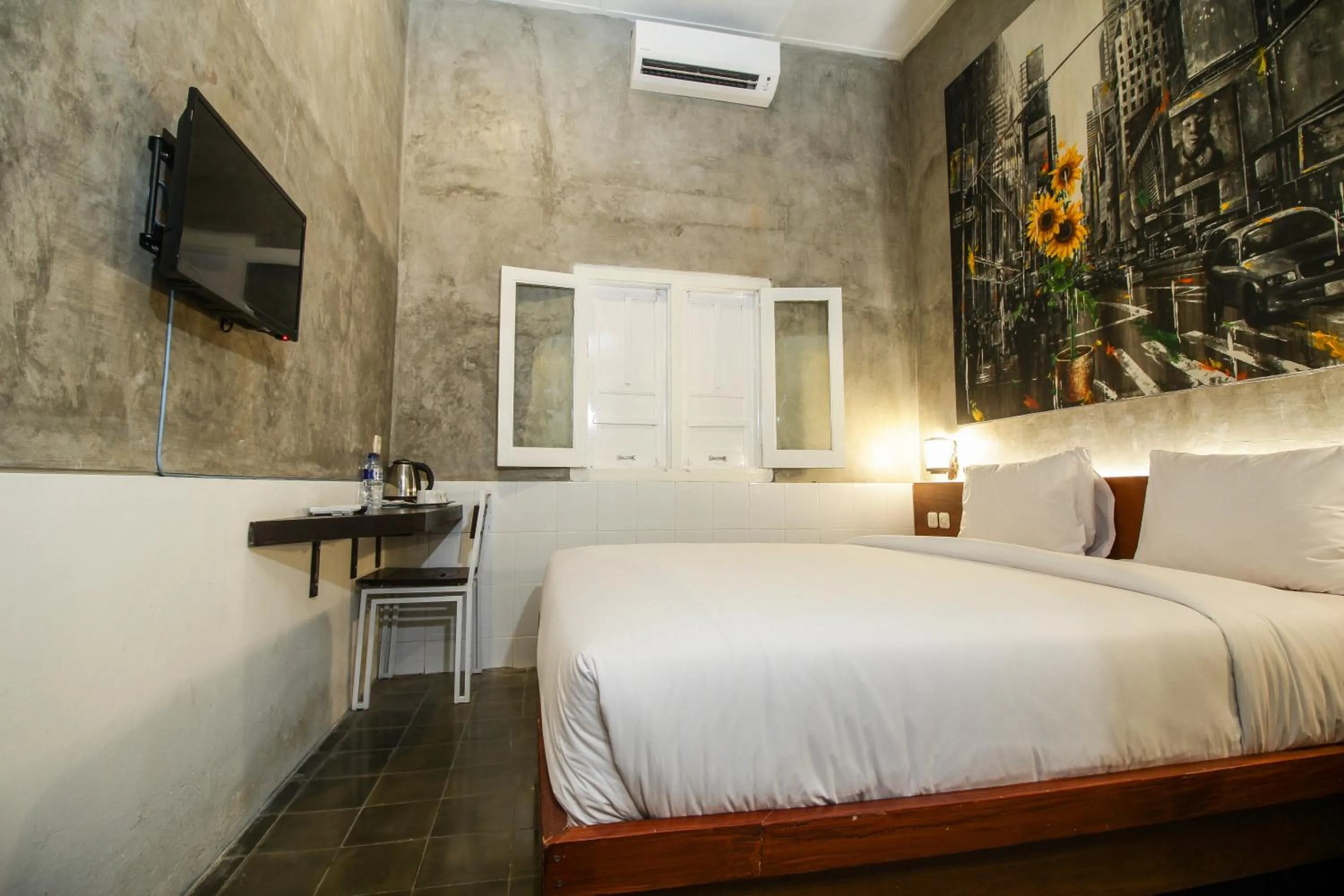 Bedroom, Bed in Watu Agung Guest House