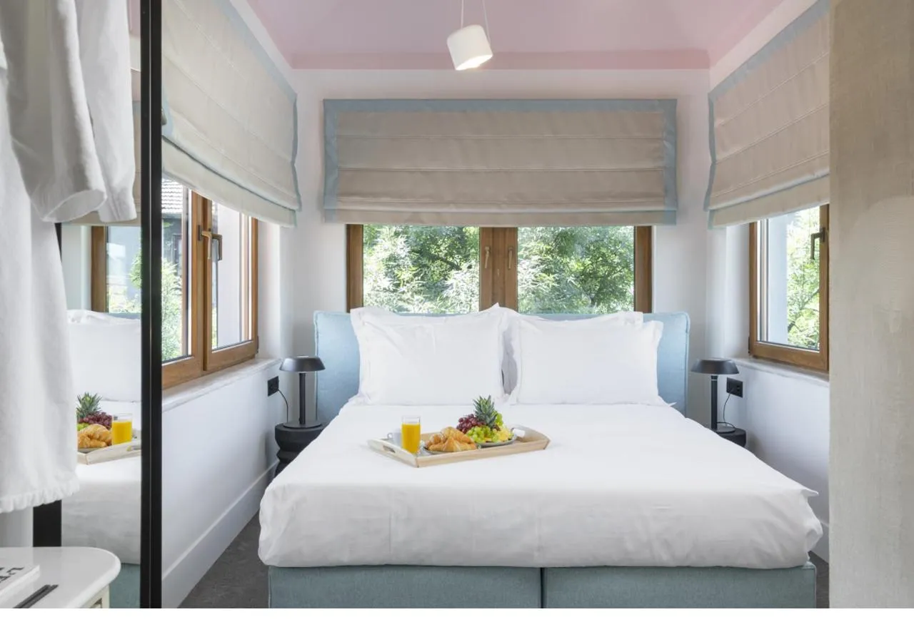 Bed in Oborishte 63,The Art Boutique Hotel by Sandglass