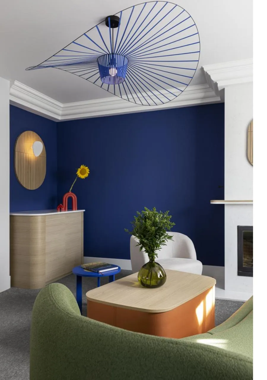 Seating area, Bed in Oborishte 63,The Art Boutique Hotel by Sandglass