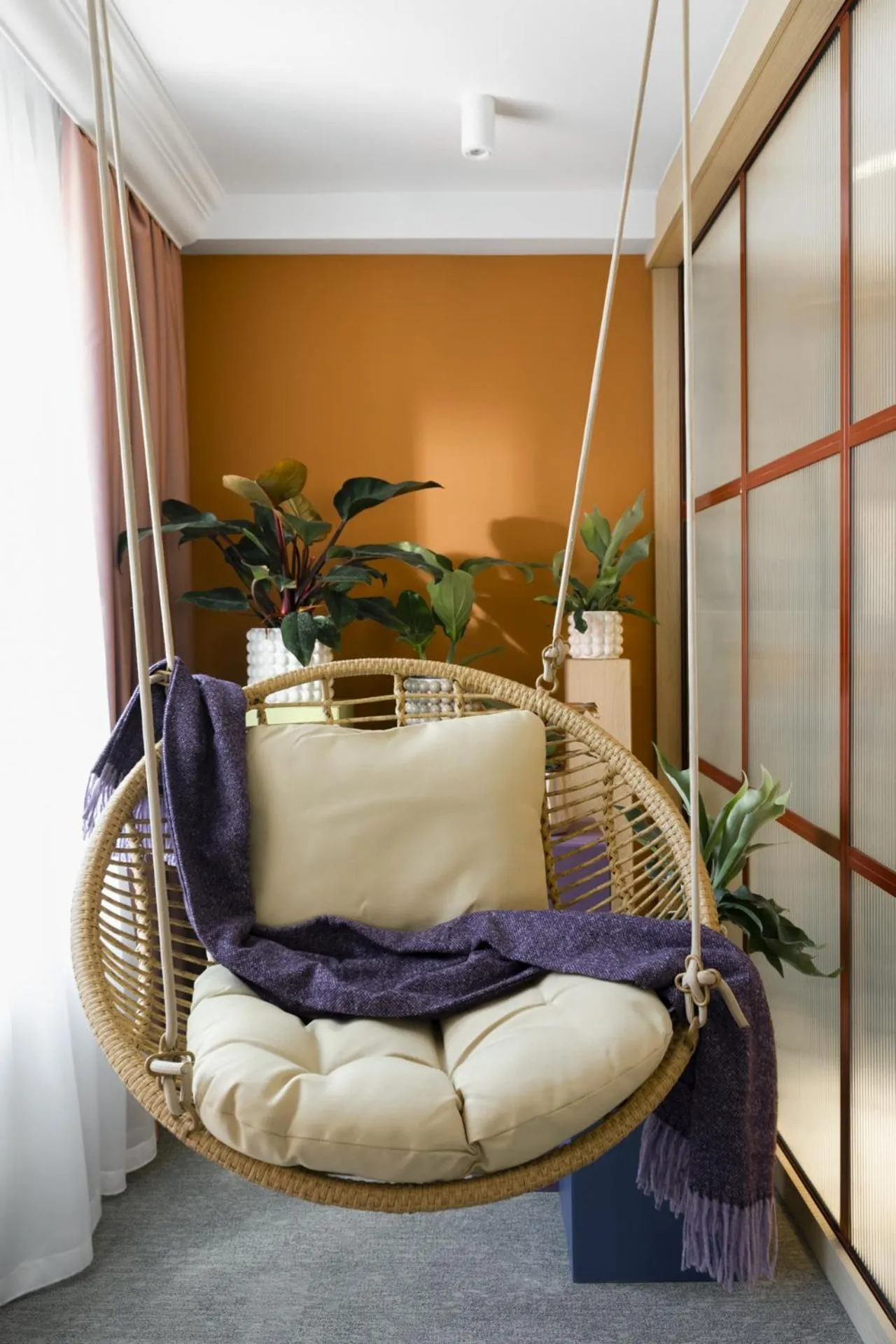 Seating area in Oborishte 63,The Art Boutique Hotel by Sandglass