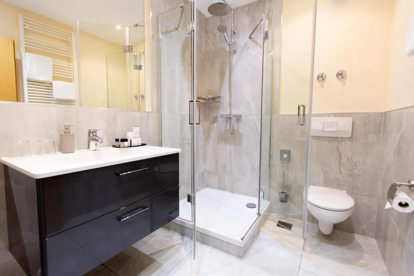 Shower in Korbstadthotel Krone