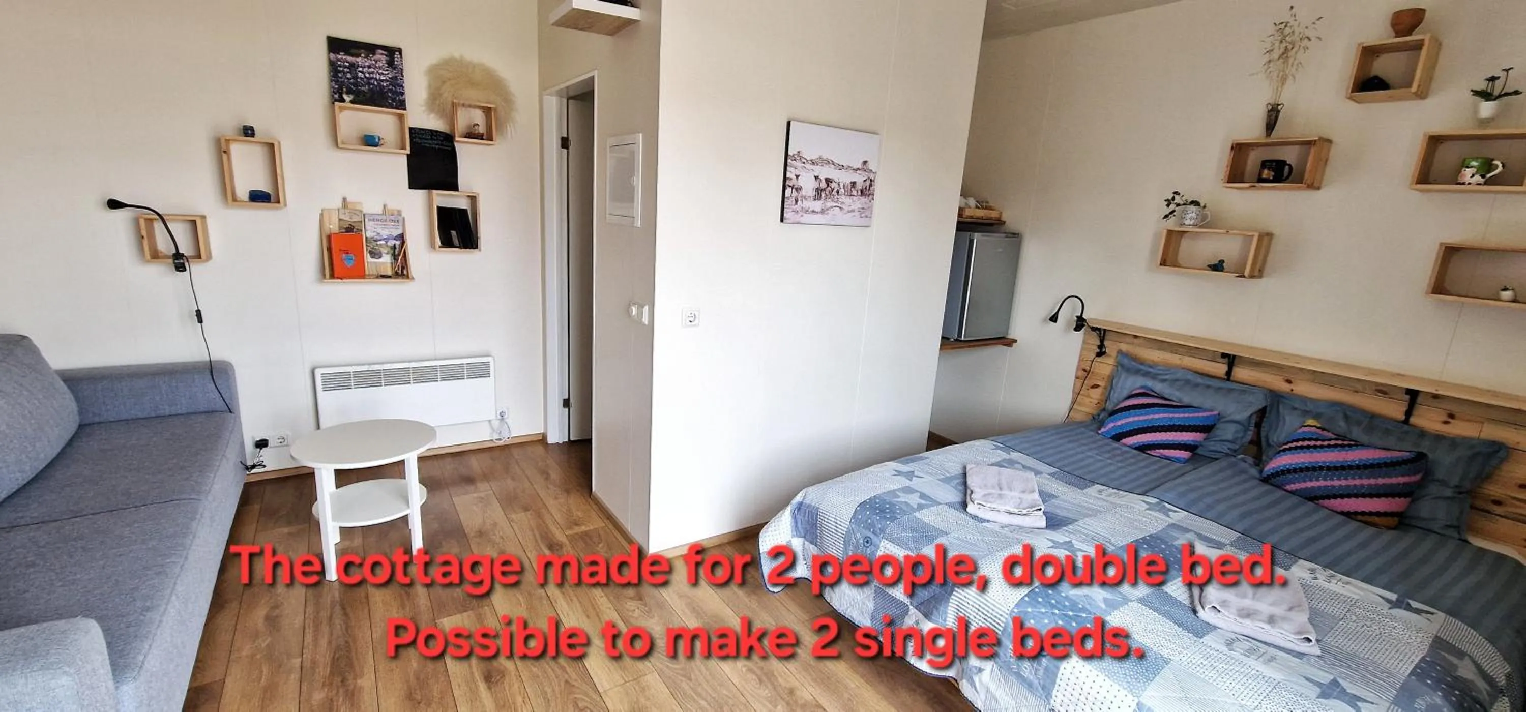 Photo of the whole room in Mjóanes accommodation
