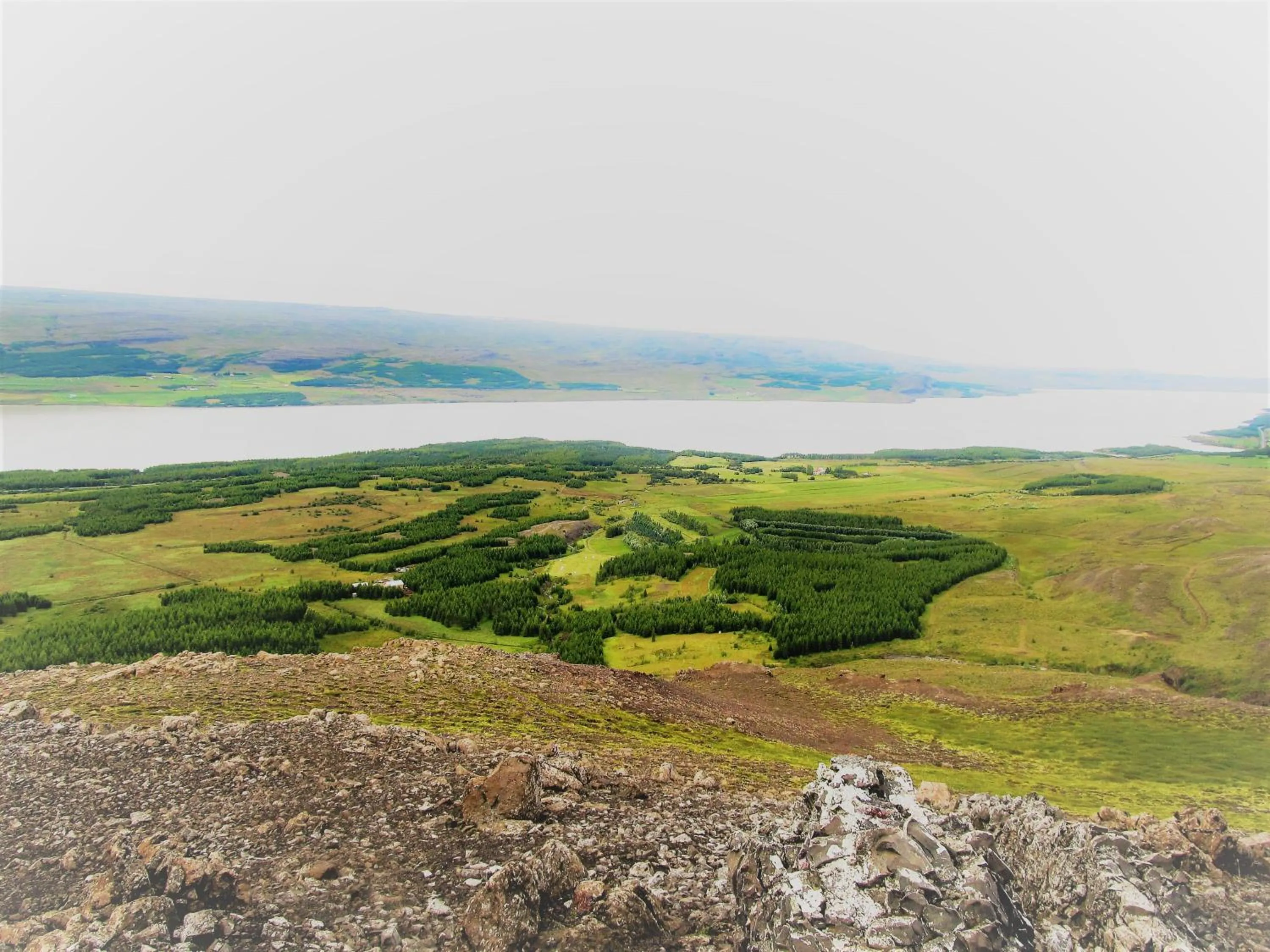 Natural landscape in Mjóanes accommodation