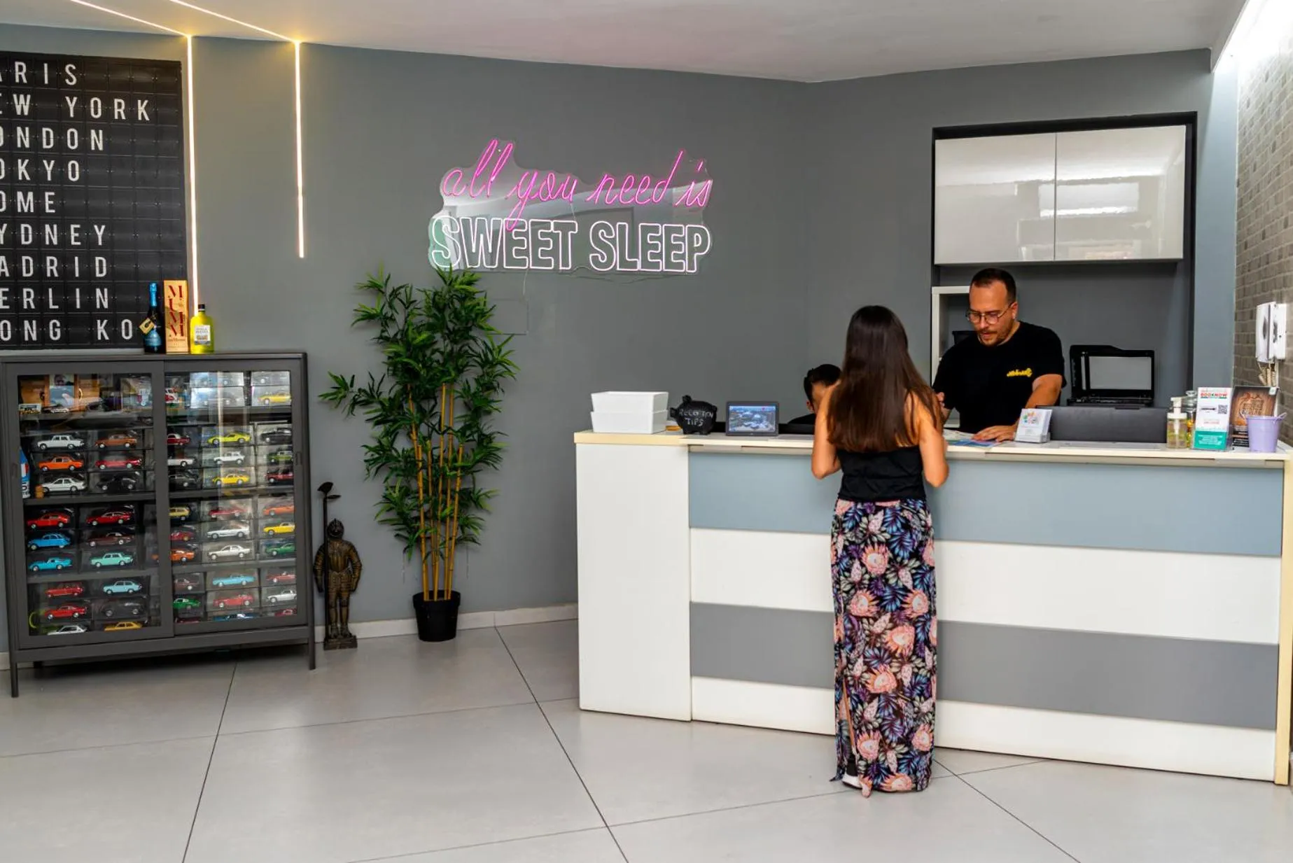 Lobby or reception in B&B Sweet Sleep