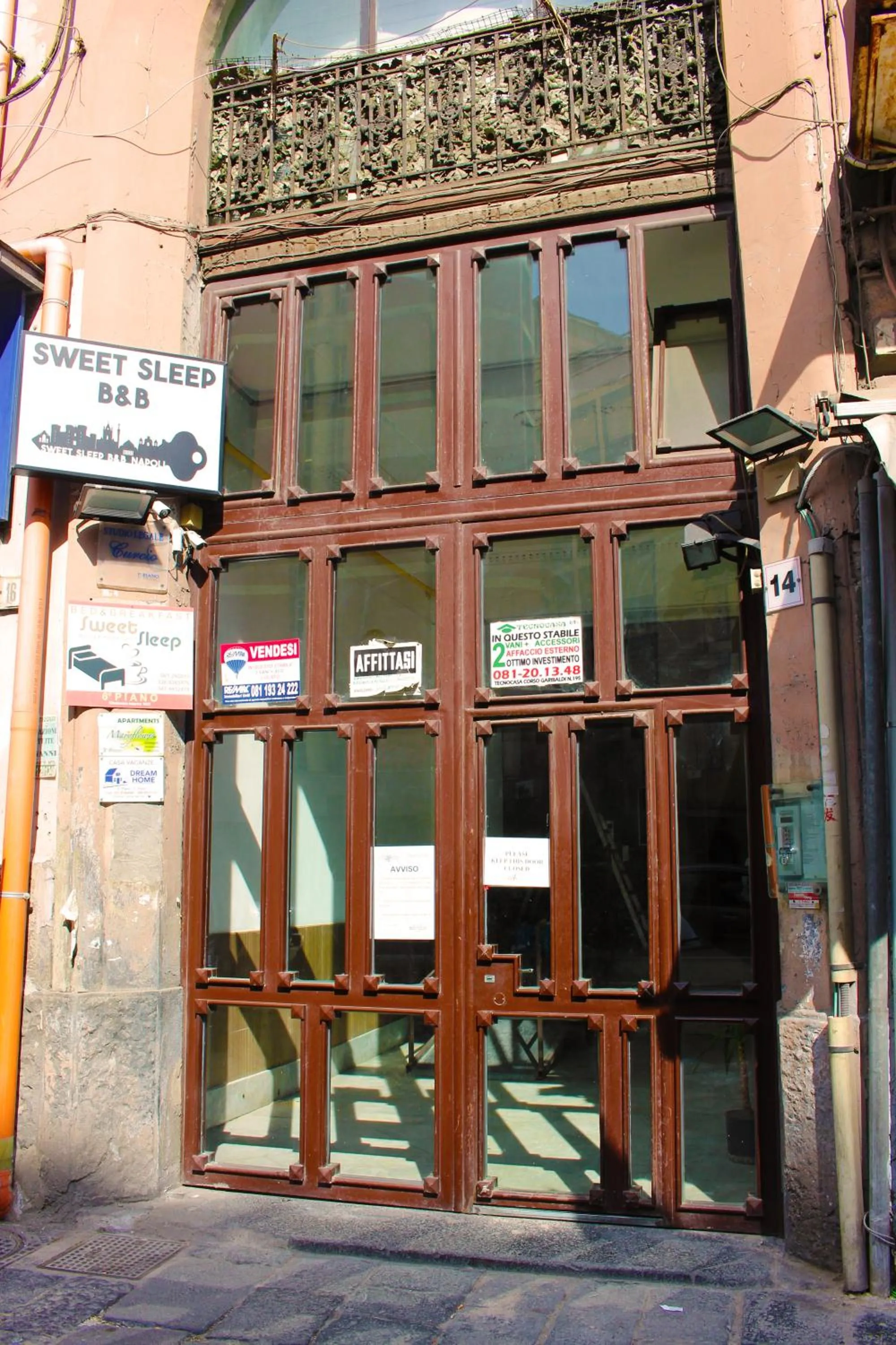 Property building in B&B Sweet Sleep