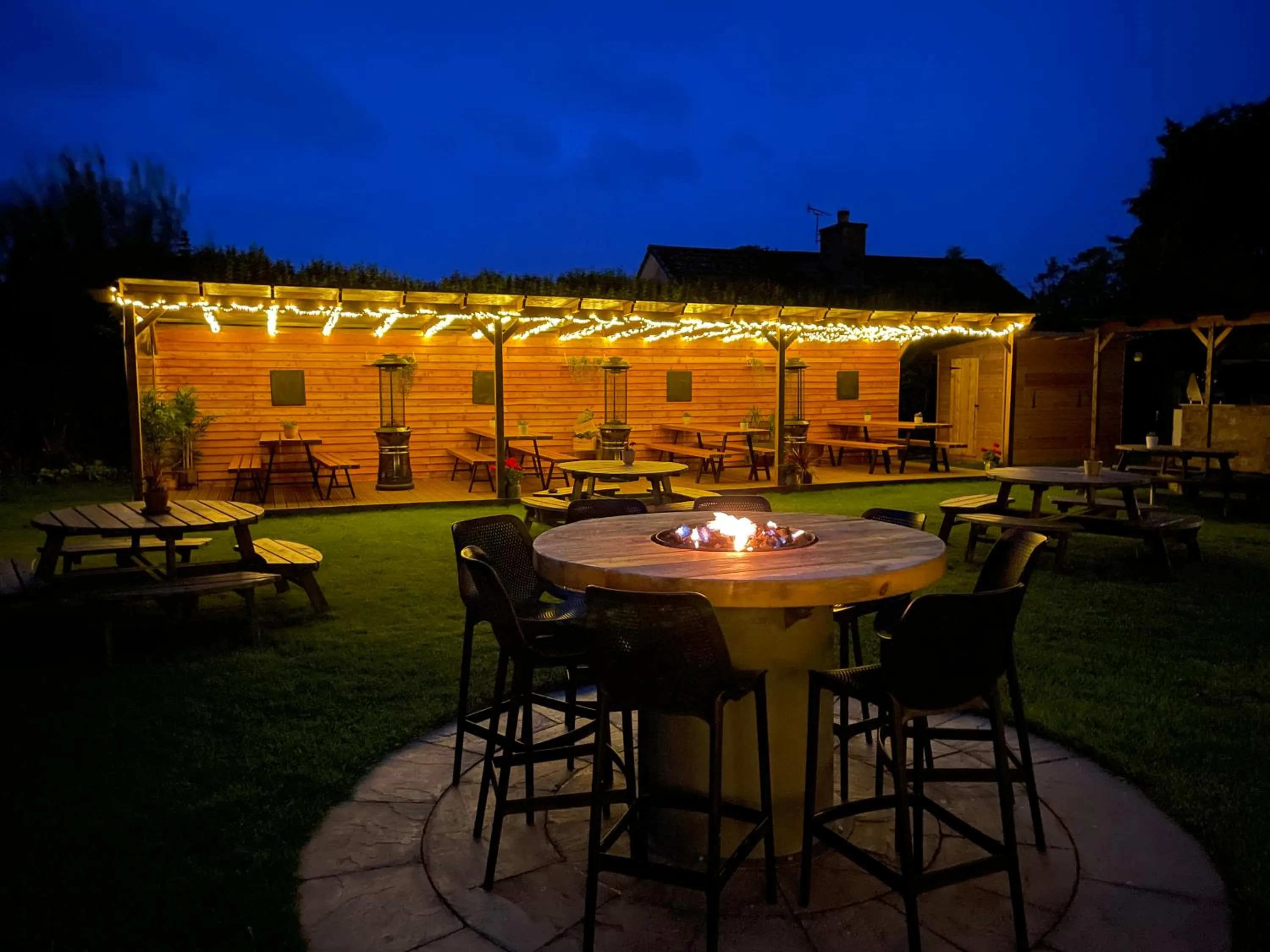 Garden view in Allanton Inn