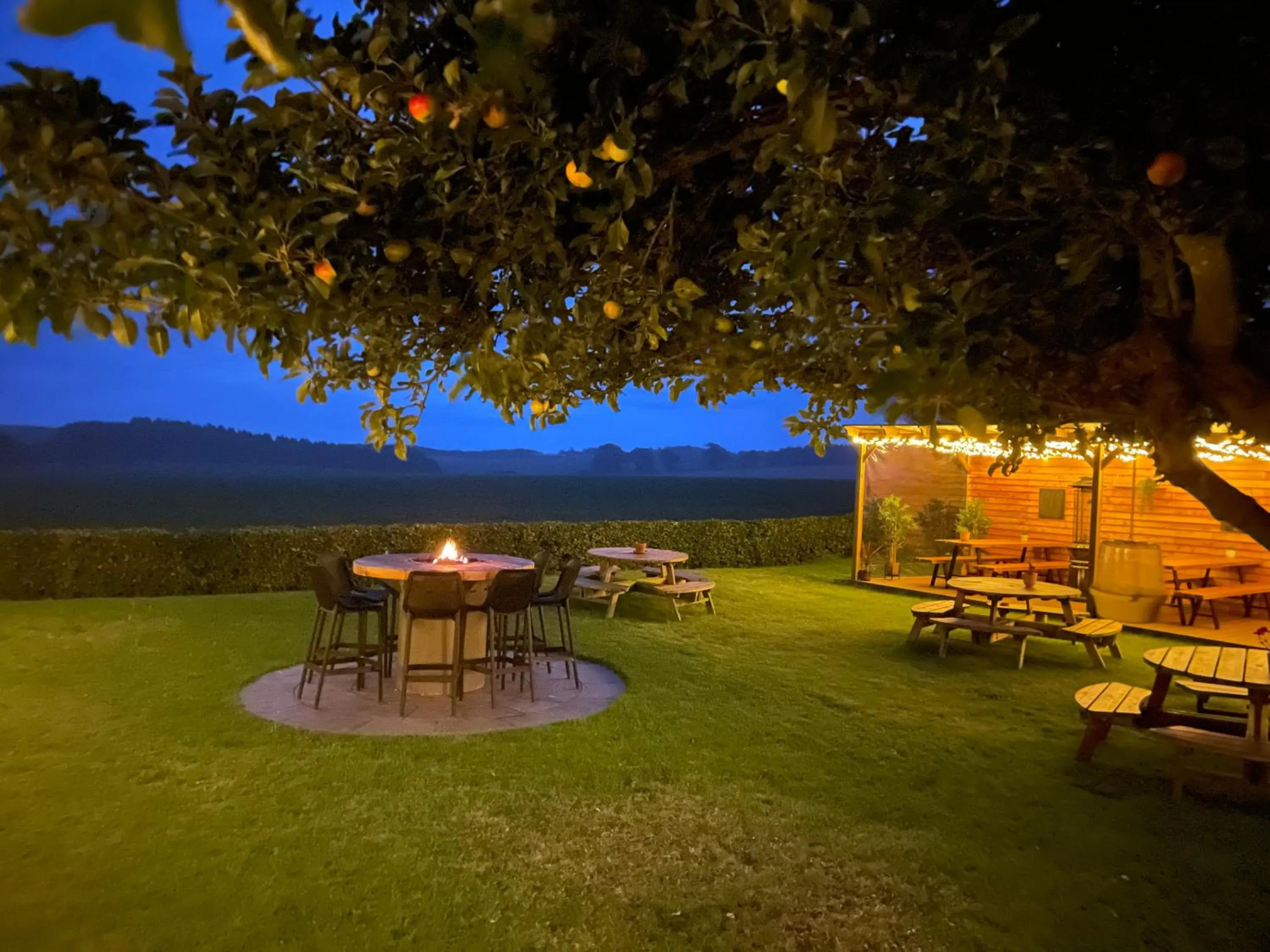 Garden view in Allanton Inn