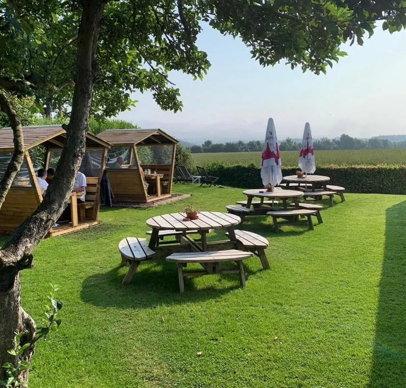 Garden view in Allanton Inn