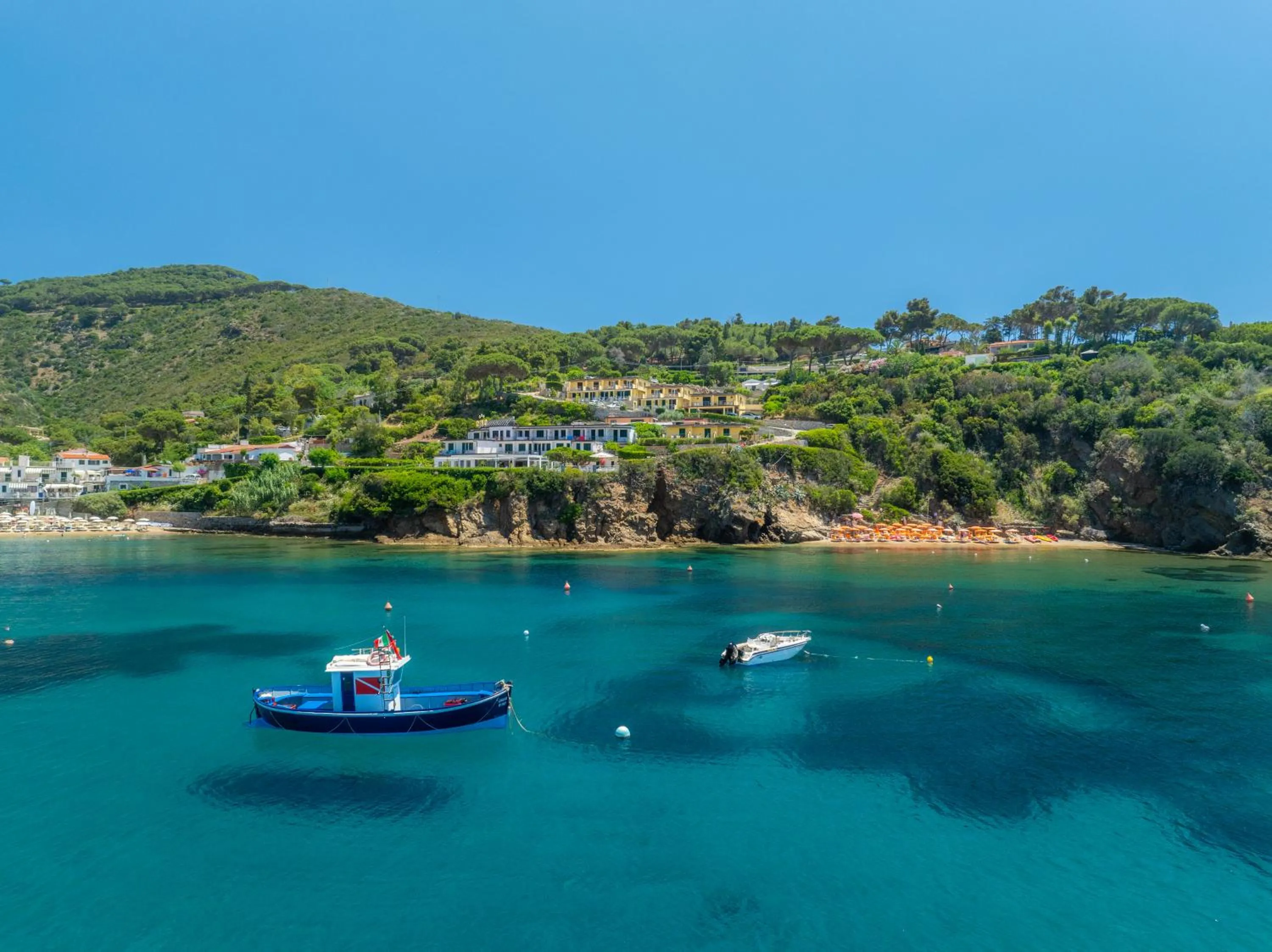 Bird's eye view in Hotel Dino