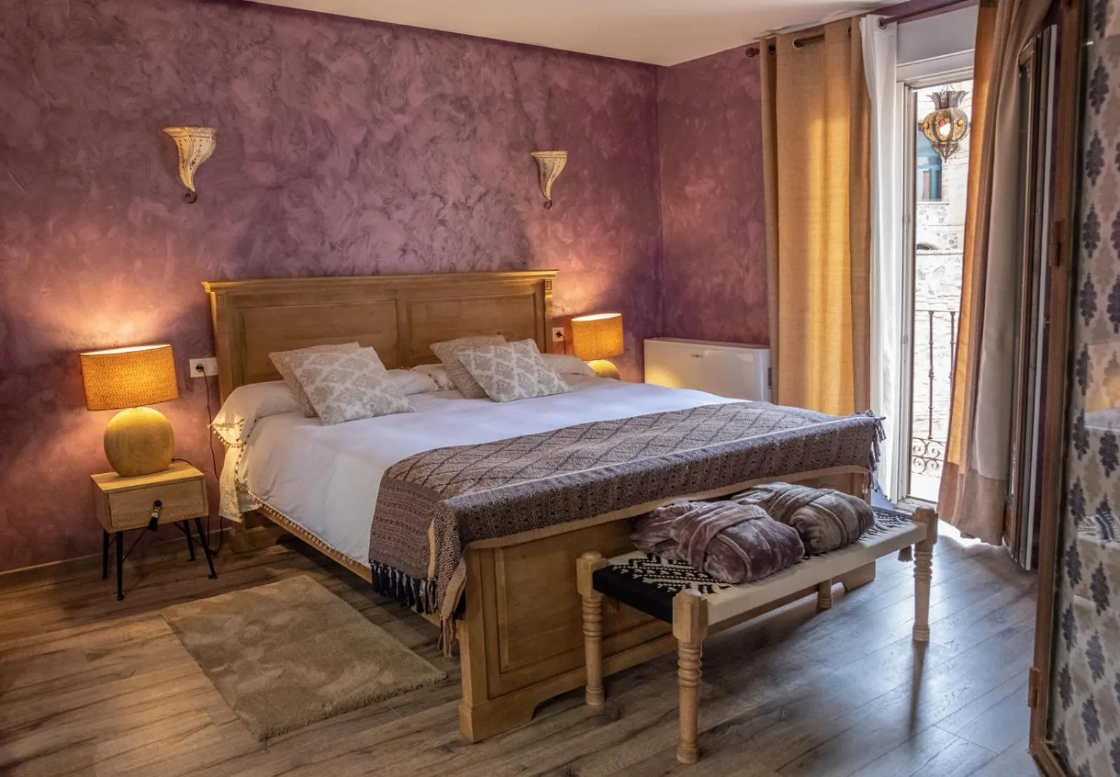 Bedroom, Bed in Riad Medina Mudejar