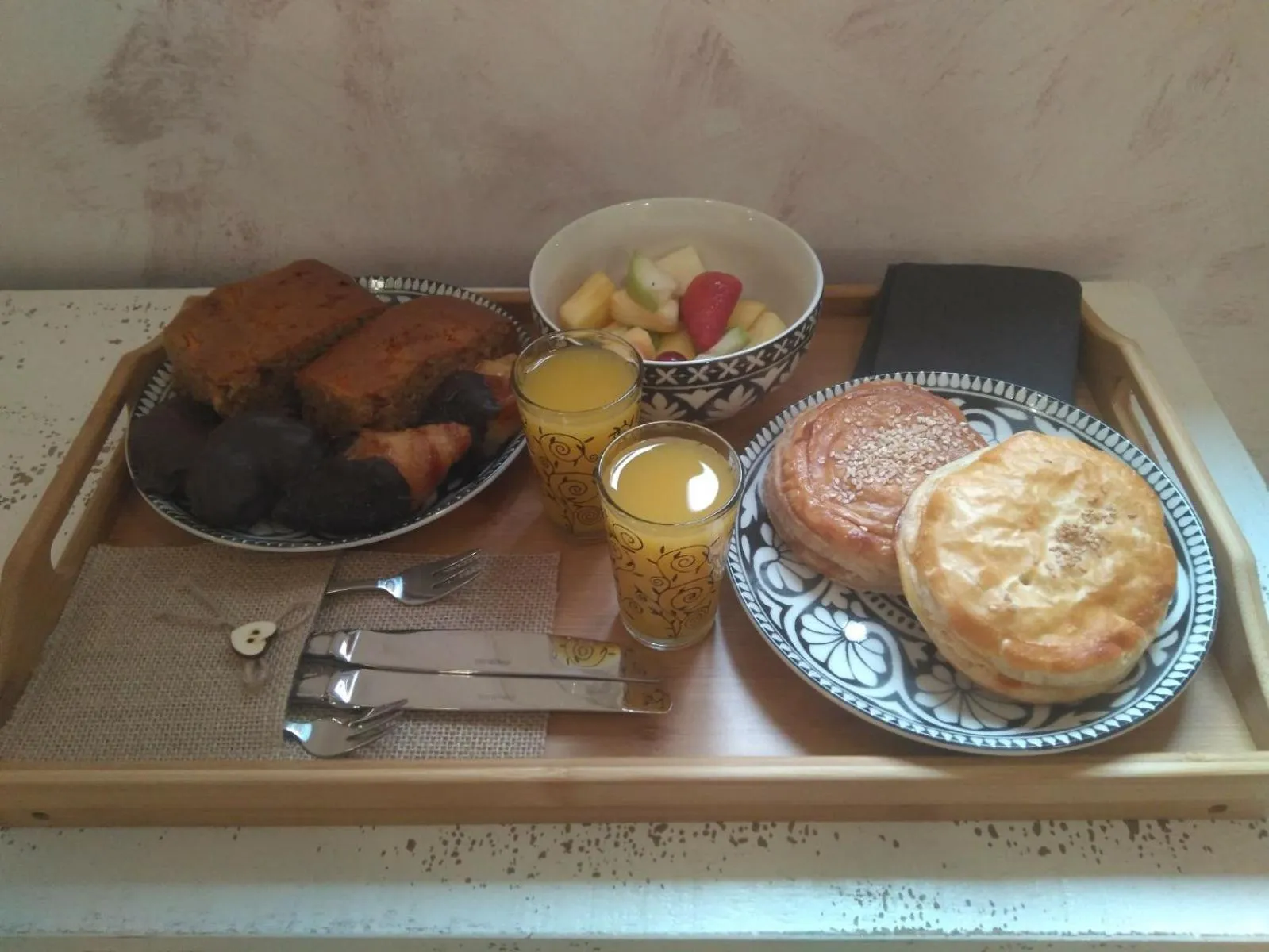 Breakfast in Riad Medina Mudejar