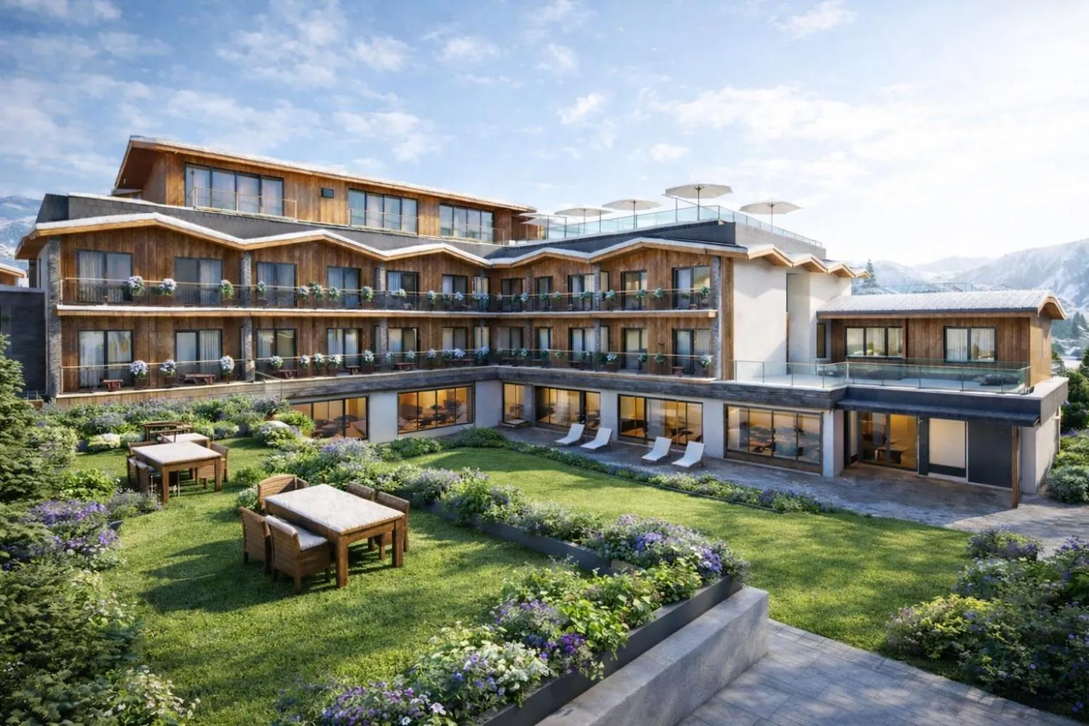 Property building in Hotel & Apart Central