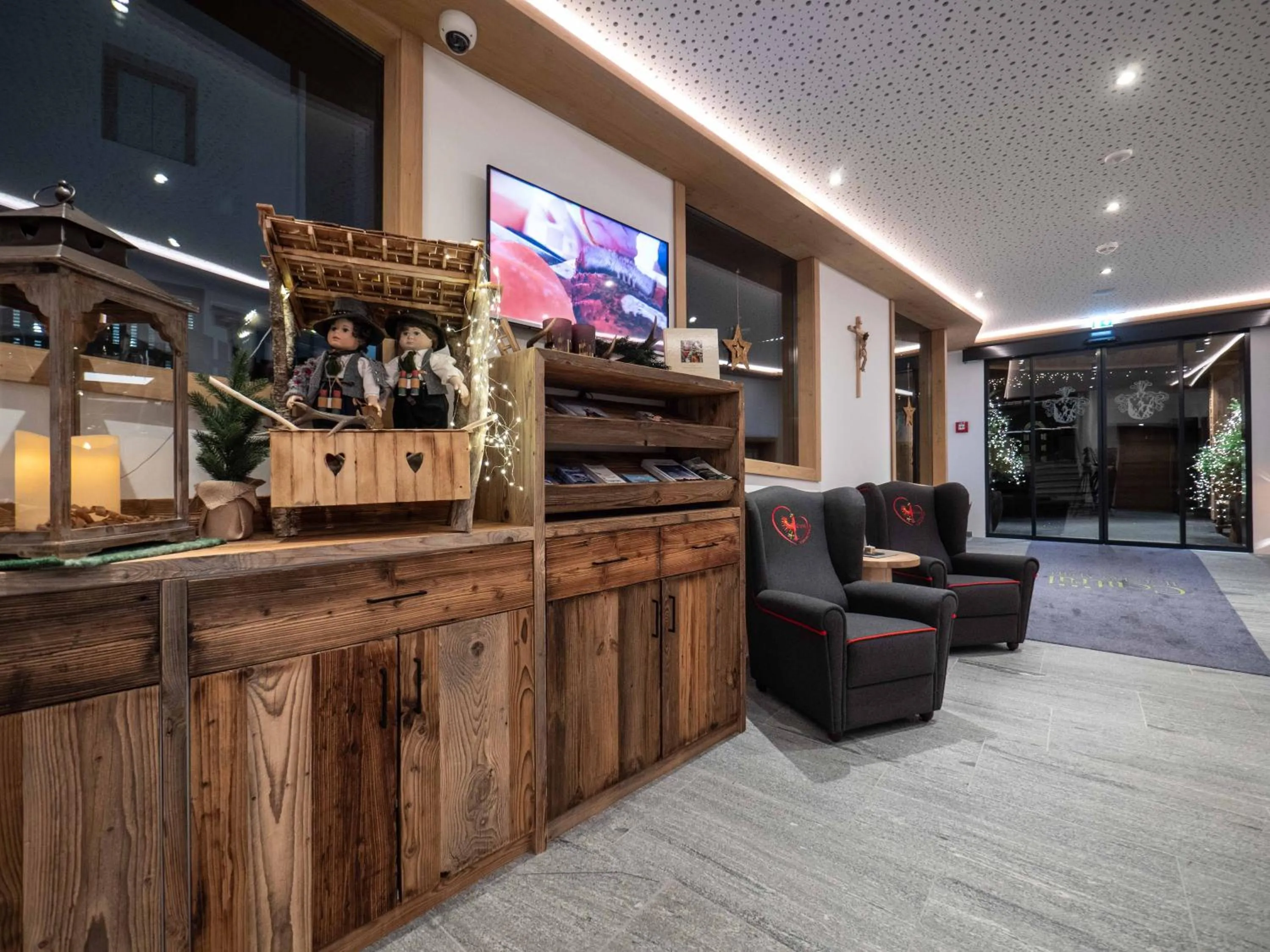 Lobby or reception in Hotel & Apart Central