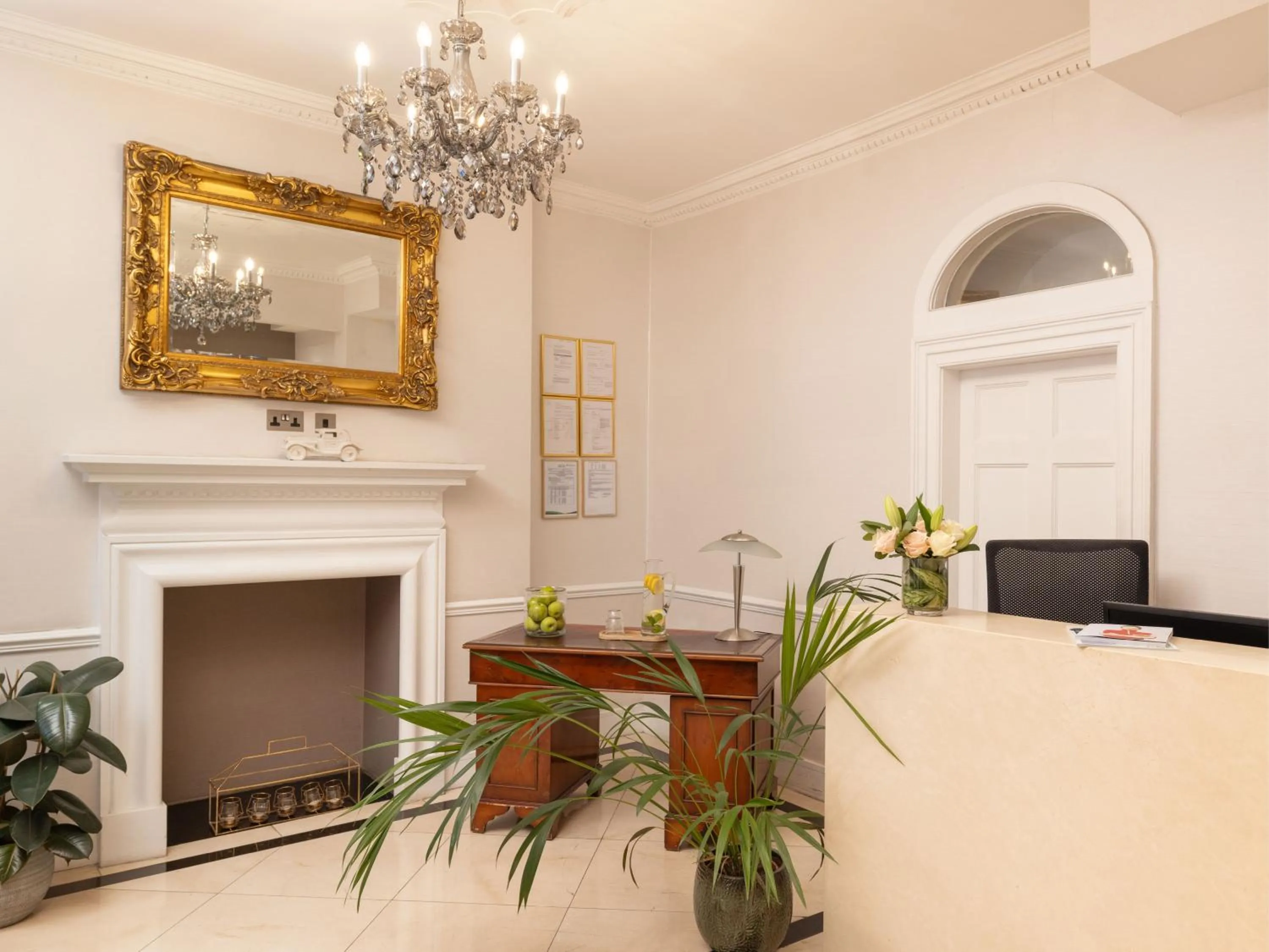 Lobby or reception in The Barbican Rooms