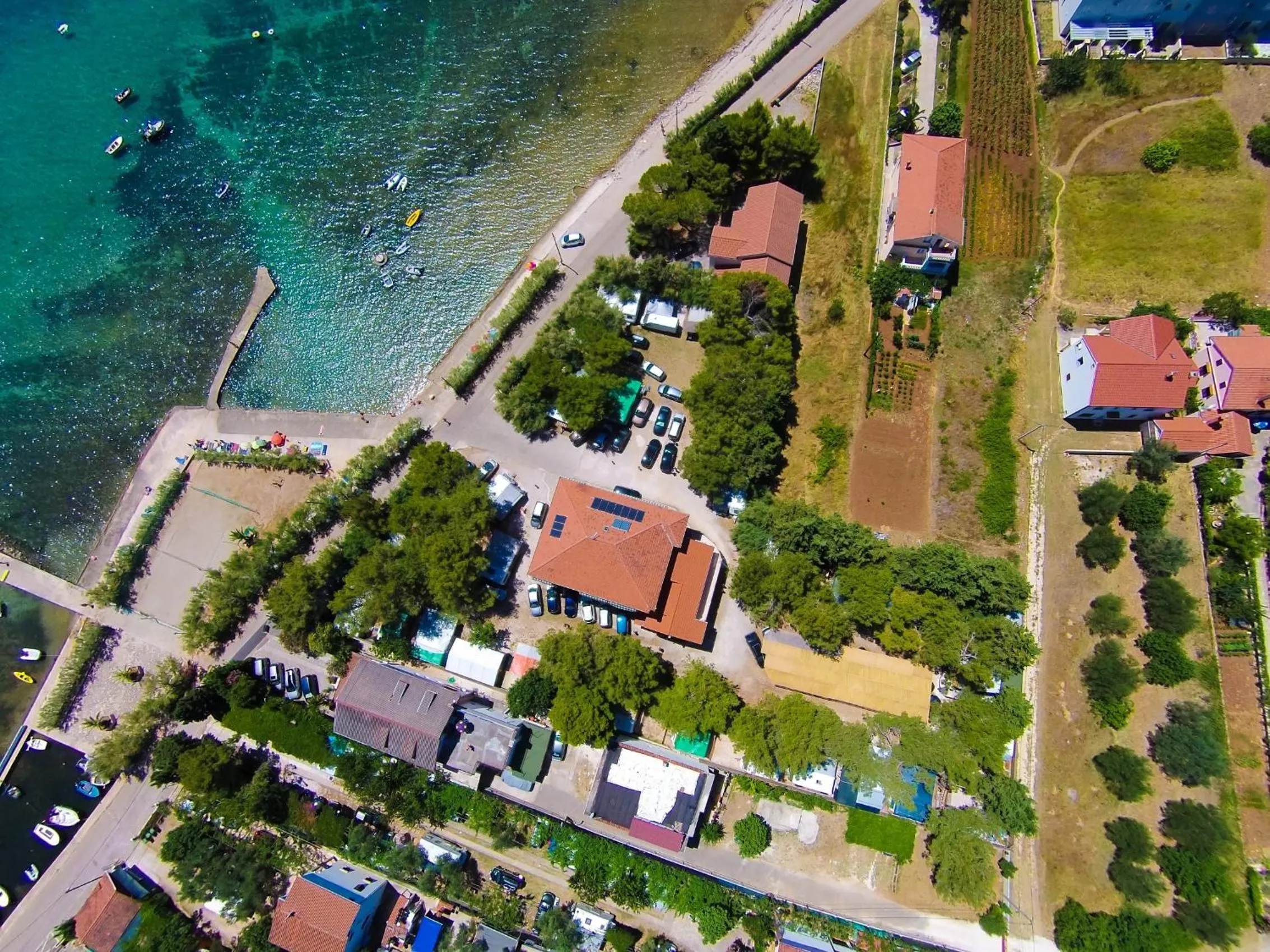 Bird's eye view in Guest House Malenica