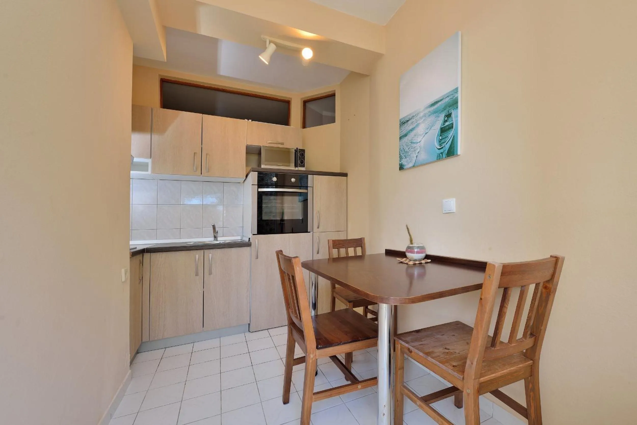 Kitchen or kitchenette in Guest House Malenica
