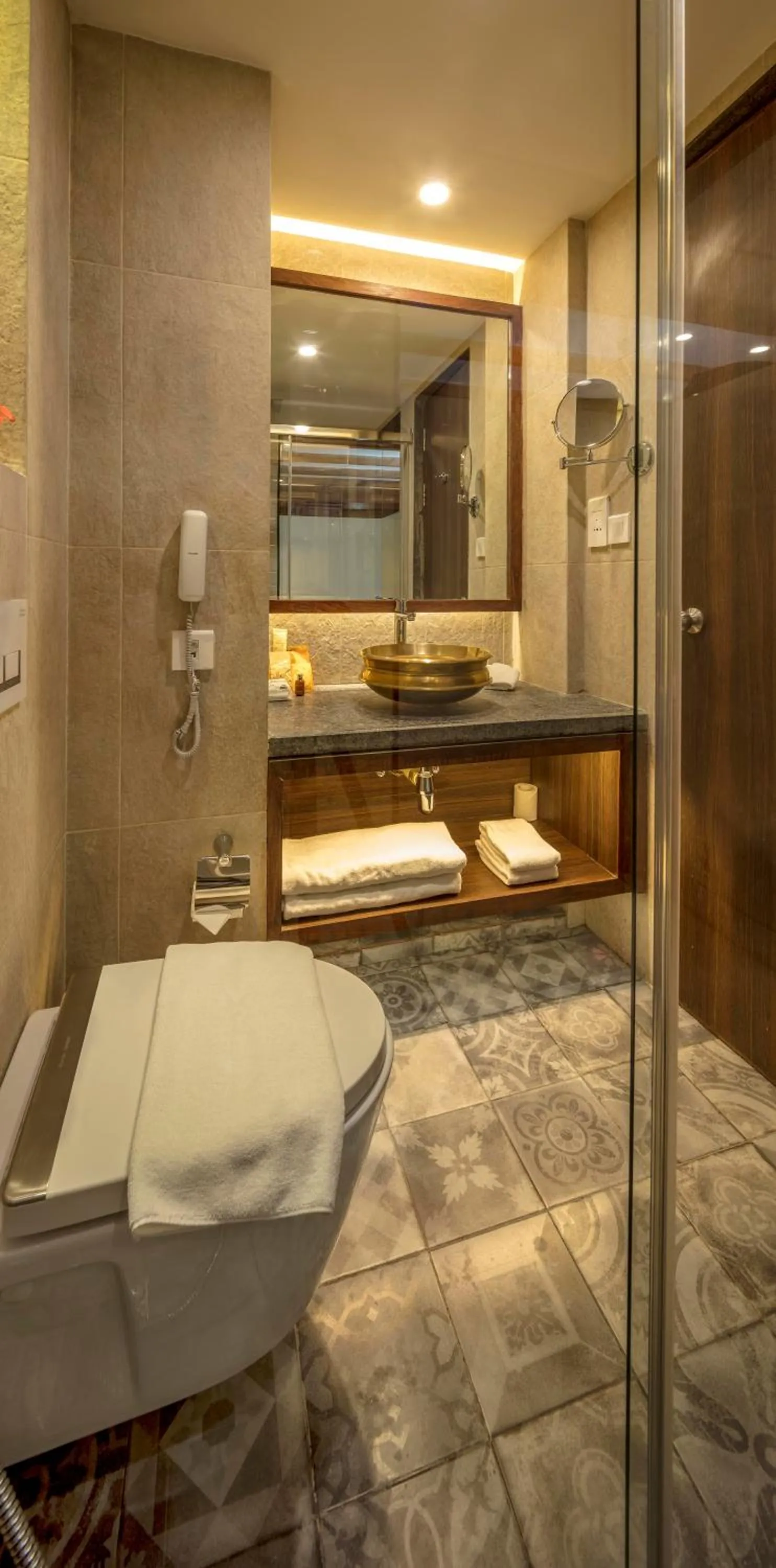 Bathroom in Nepali Ghar Hotel